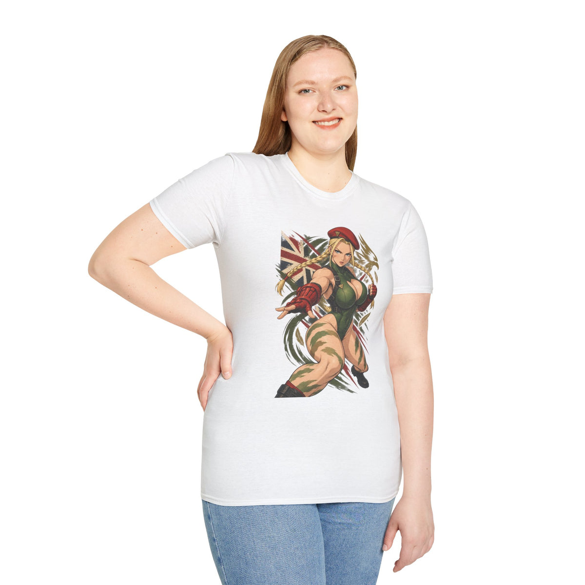 Street Fighter Cammy | Sexy Pin Up Style Graphic Cammy Shirt