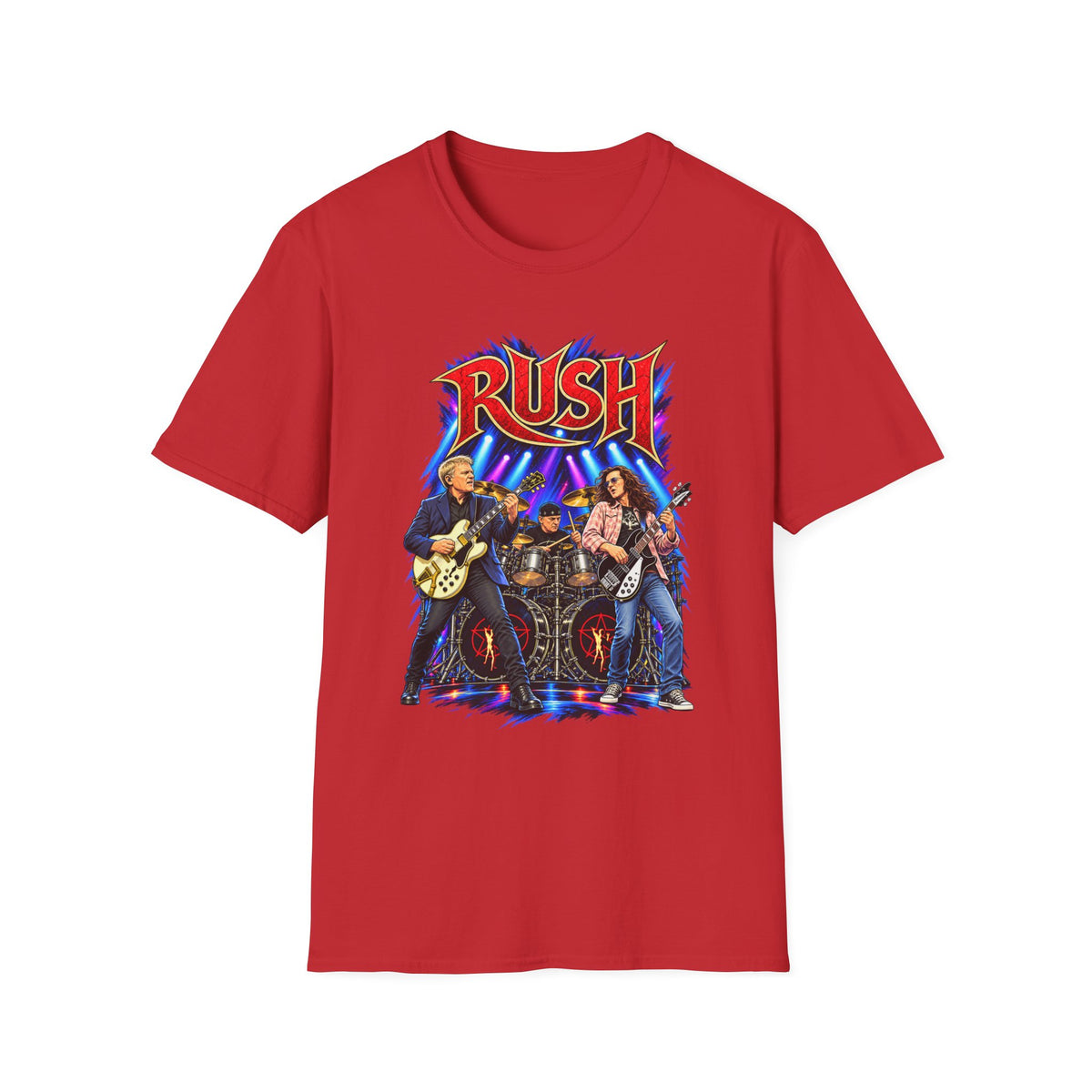 Rush | Concert Band T-Shirt | Retro Rock Concert Graphic Tee