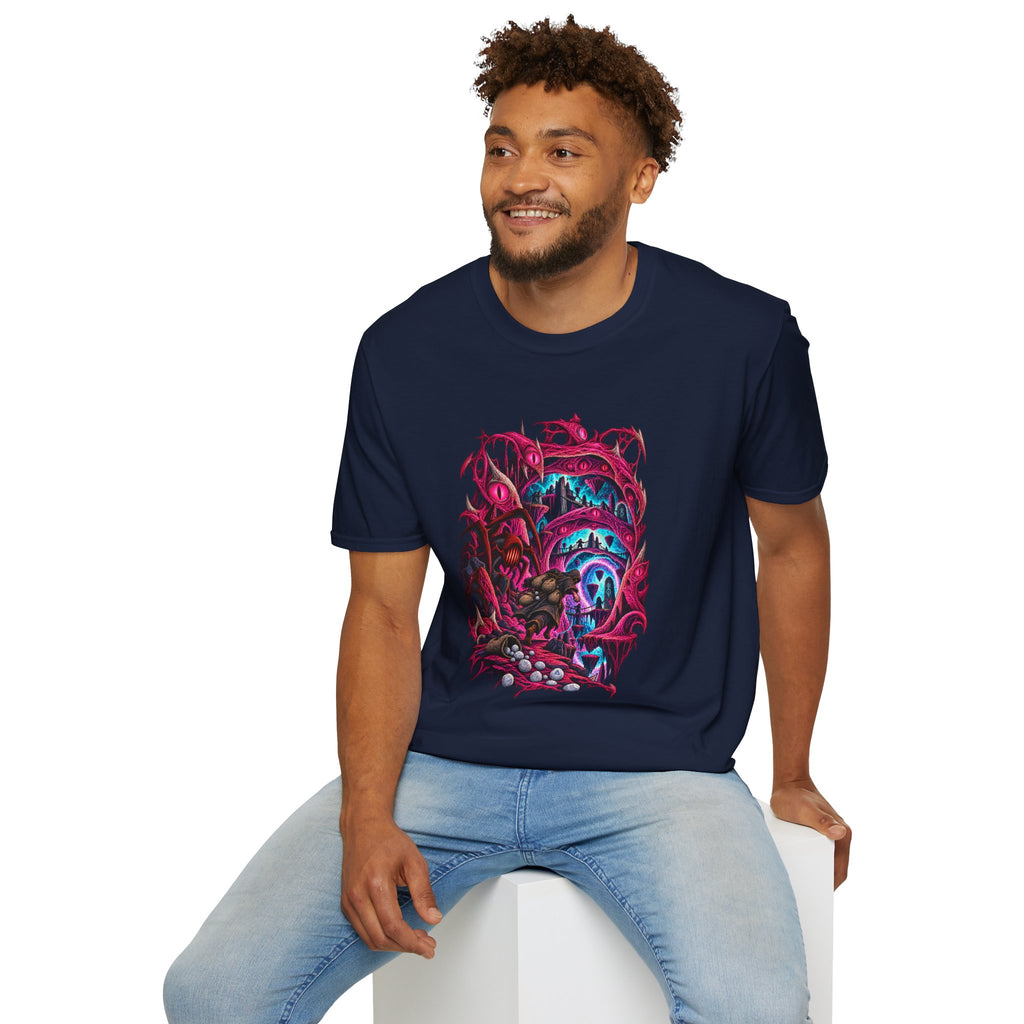 Abyssal Runecrafting | OSRS | Runescape | Psychedelic Portal Graphic T-Shirt