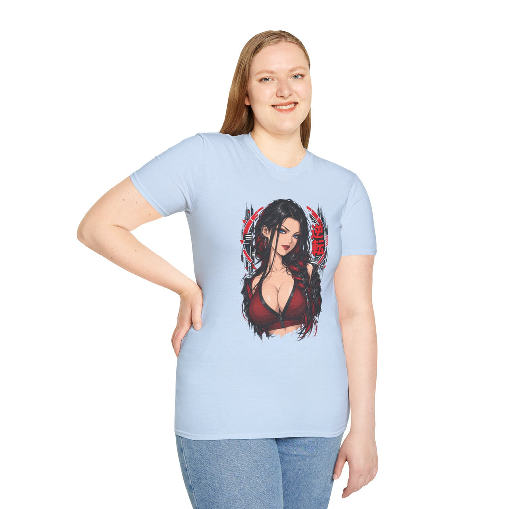 Ruby | Sexy Anime Pin Up Girl Graphic T-Shirt