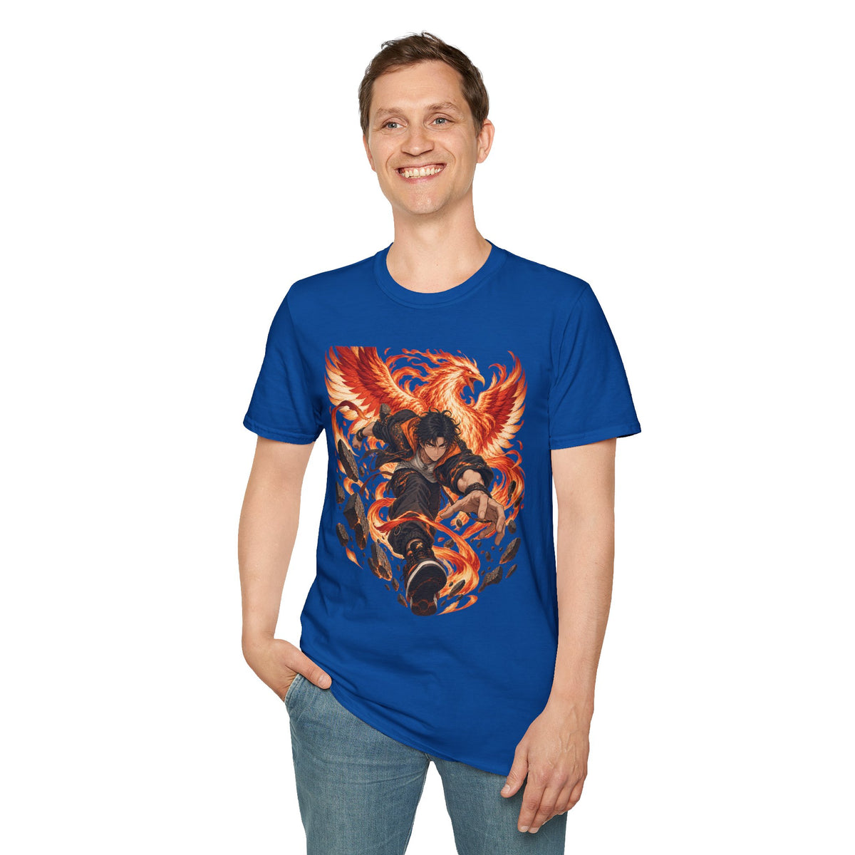 The Phoenix Warrior | Japanese Style | Anime Ninja T Shirt