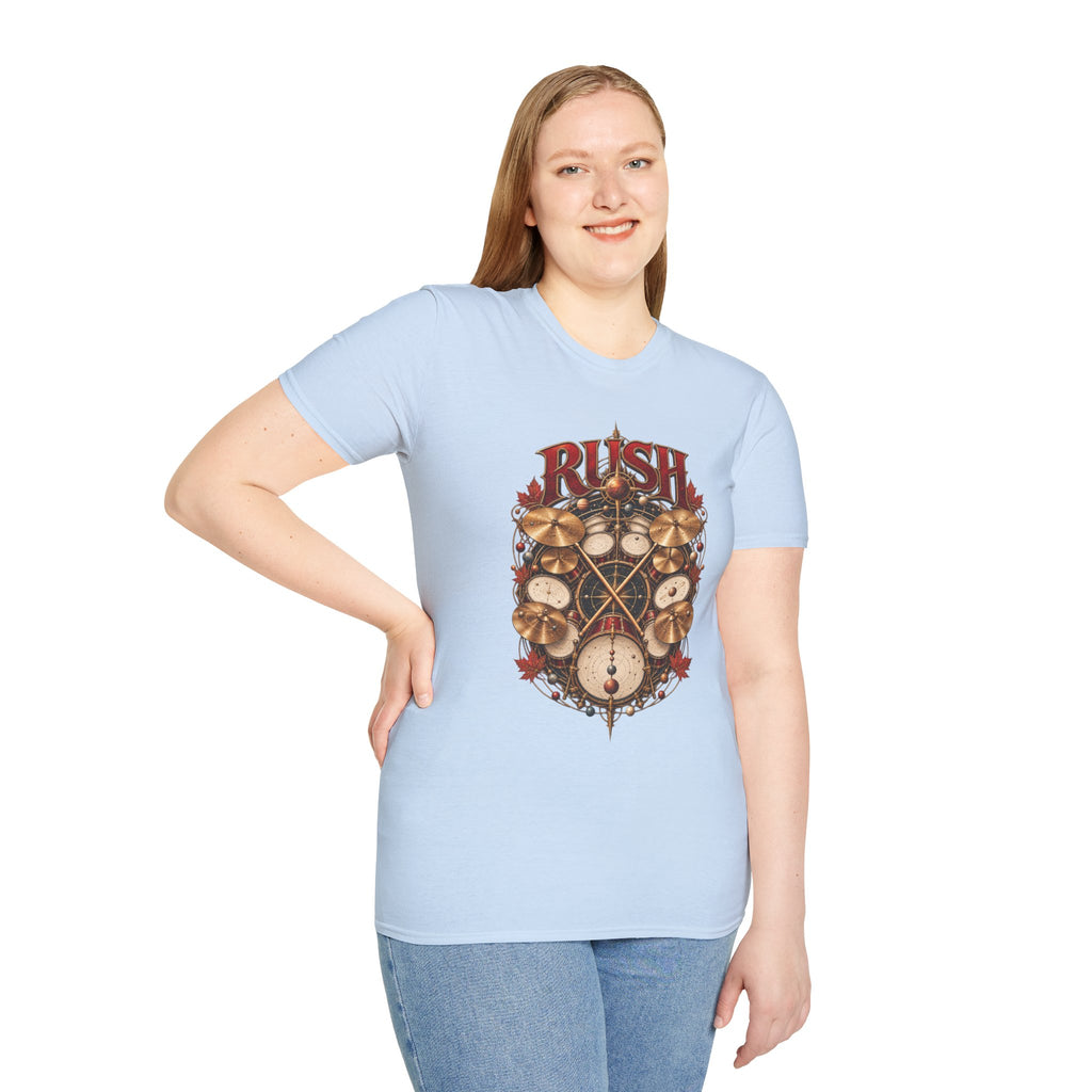 Rush | Rhythm of the Cosmos | Drummer Graphic Prog Band T-Shirt