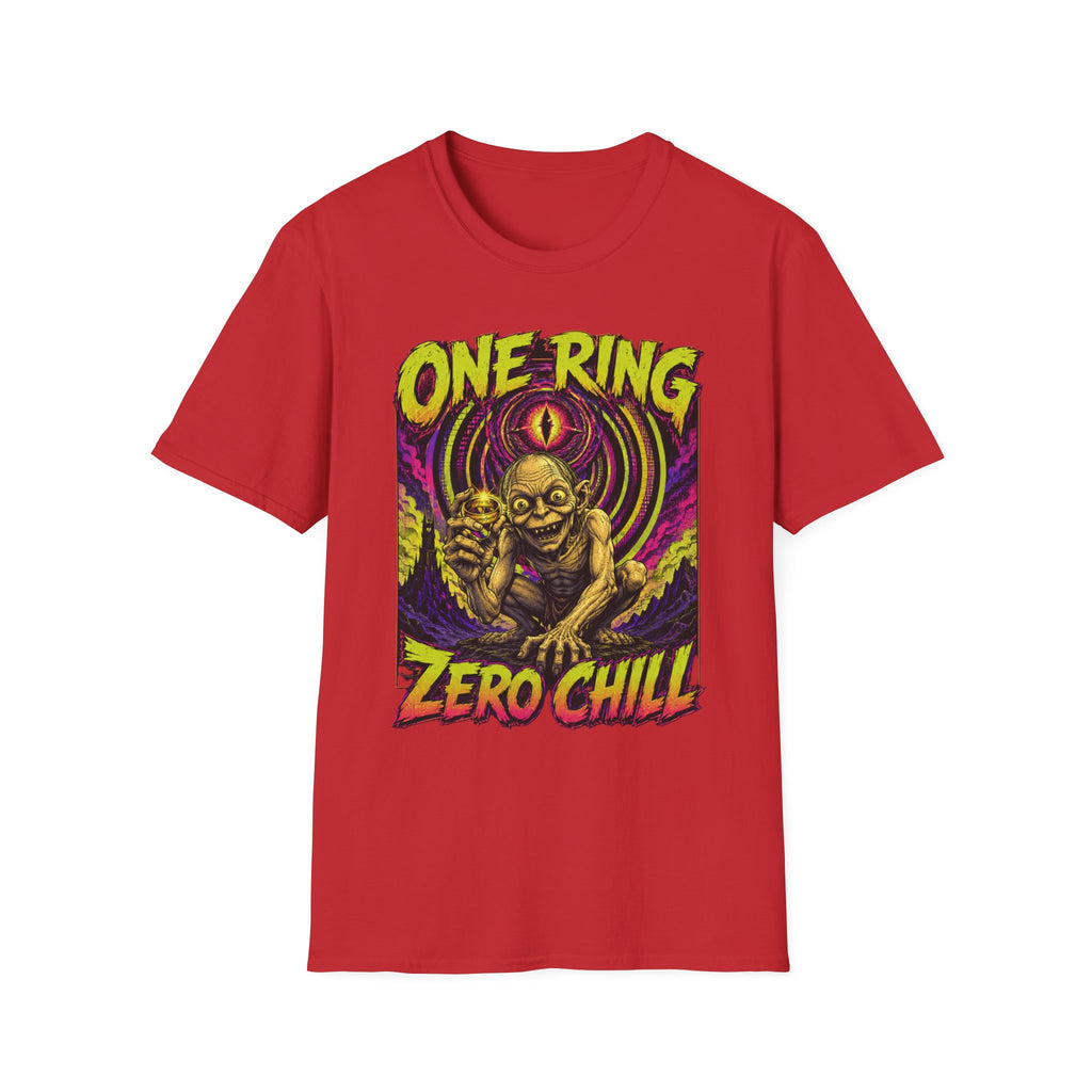 One Ring Zero Chill T-Shirt — Gollum Fantasy Horror Graphic Tee