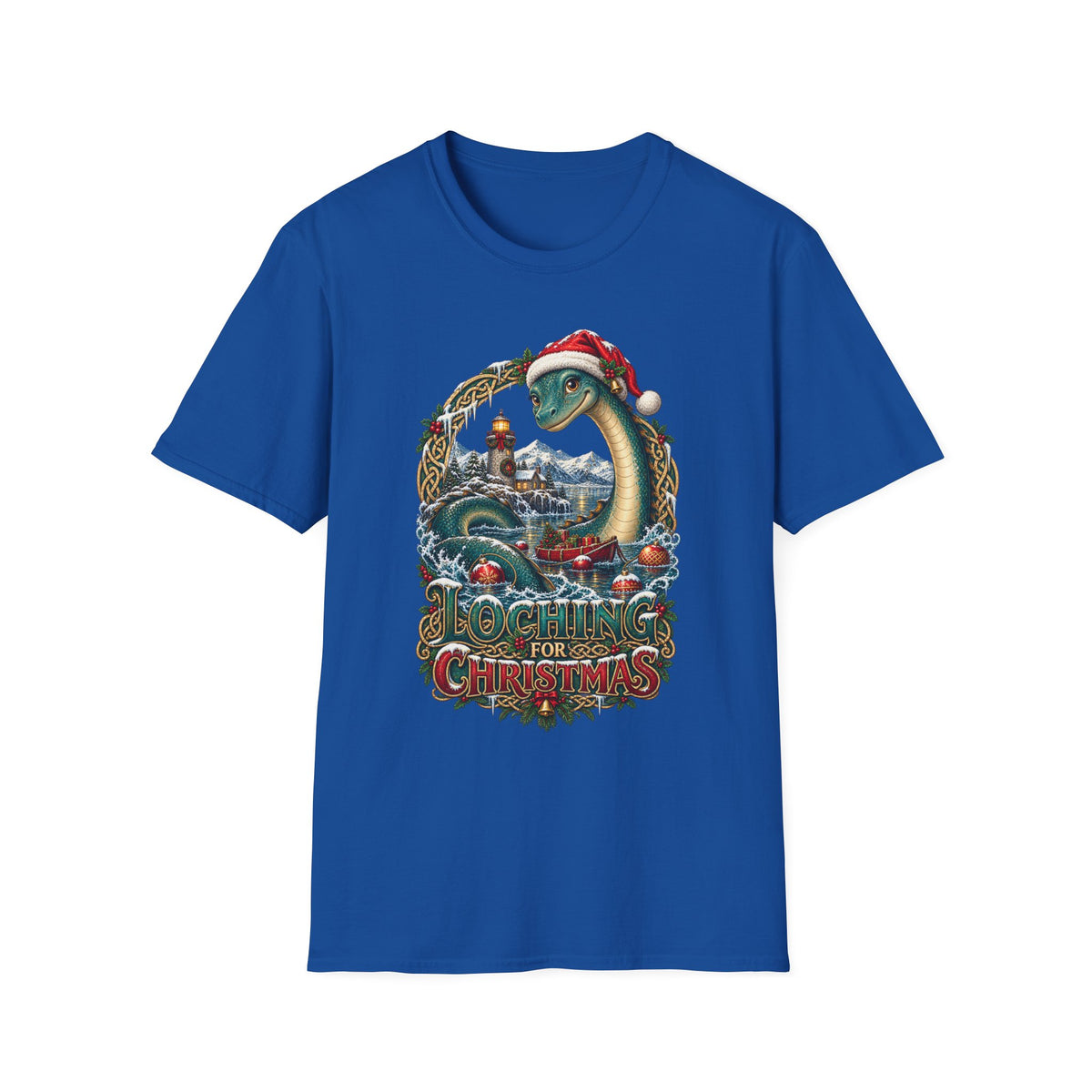 Lock Ness | Scottish Legend Christmas T-Shirt