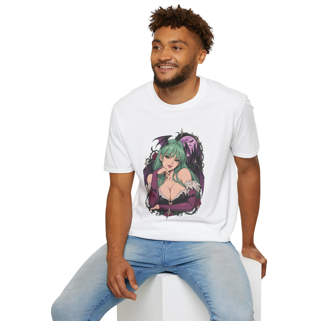 Morrigan | Sexy Pin Up Girl | Succubus Anime T-Shirt