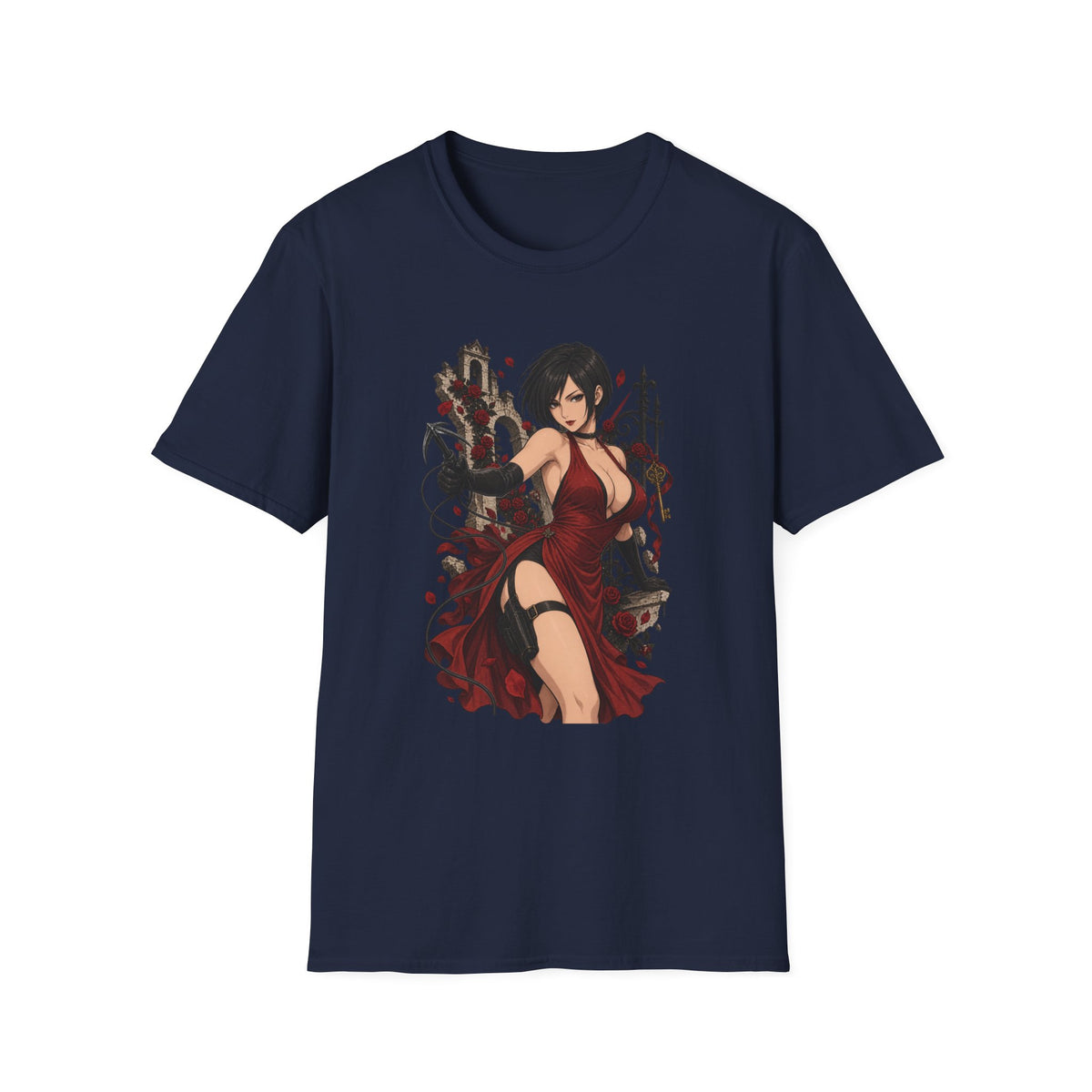 Ada Wong | Resident Evil | Anime Style Pin up Girl T-Shirt