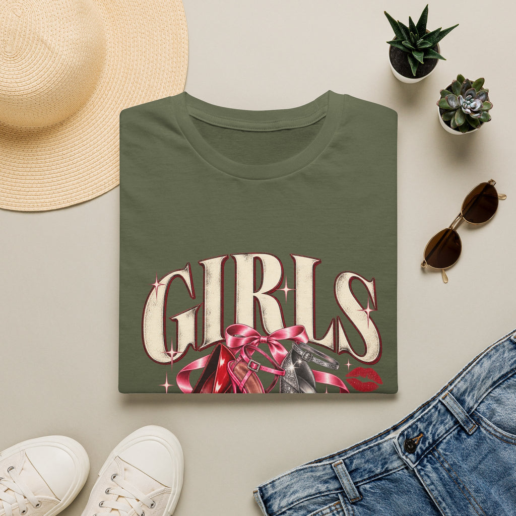Sugababes |  Red Heels & Ribbons | Girls Night T Shirt