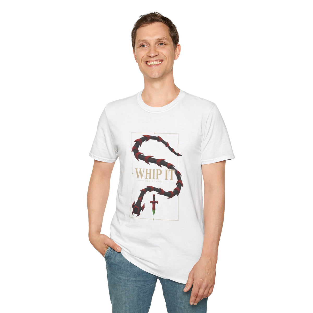 Whip It OSRS Abyssal Whip Runscape Inspired Graphic T-Shirt