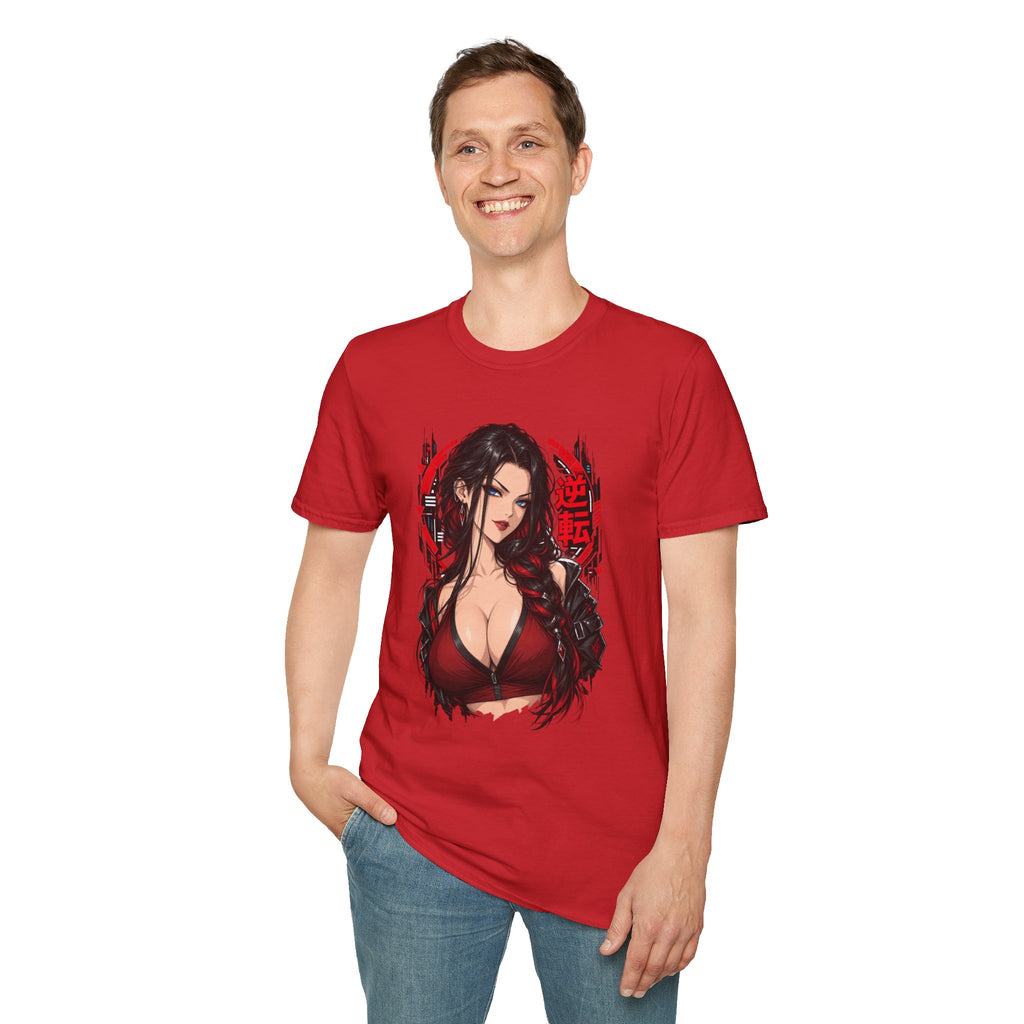 Ruby | Sexy Anime Pin Up Girl Graphic T-Shirt