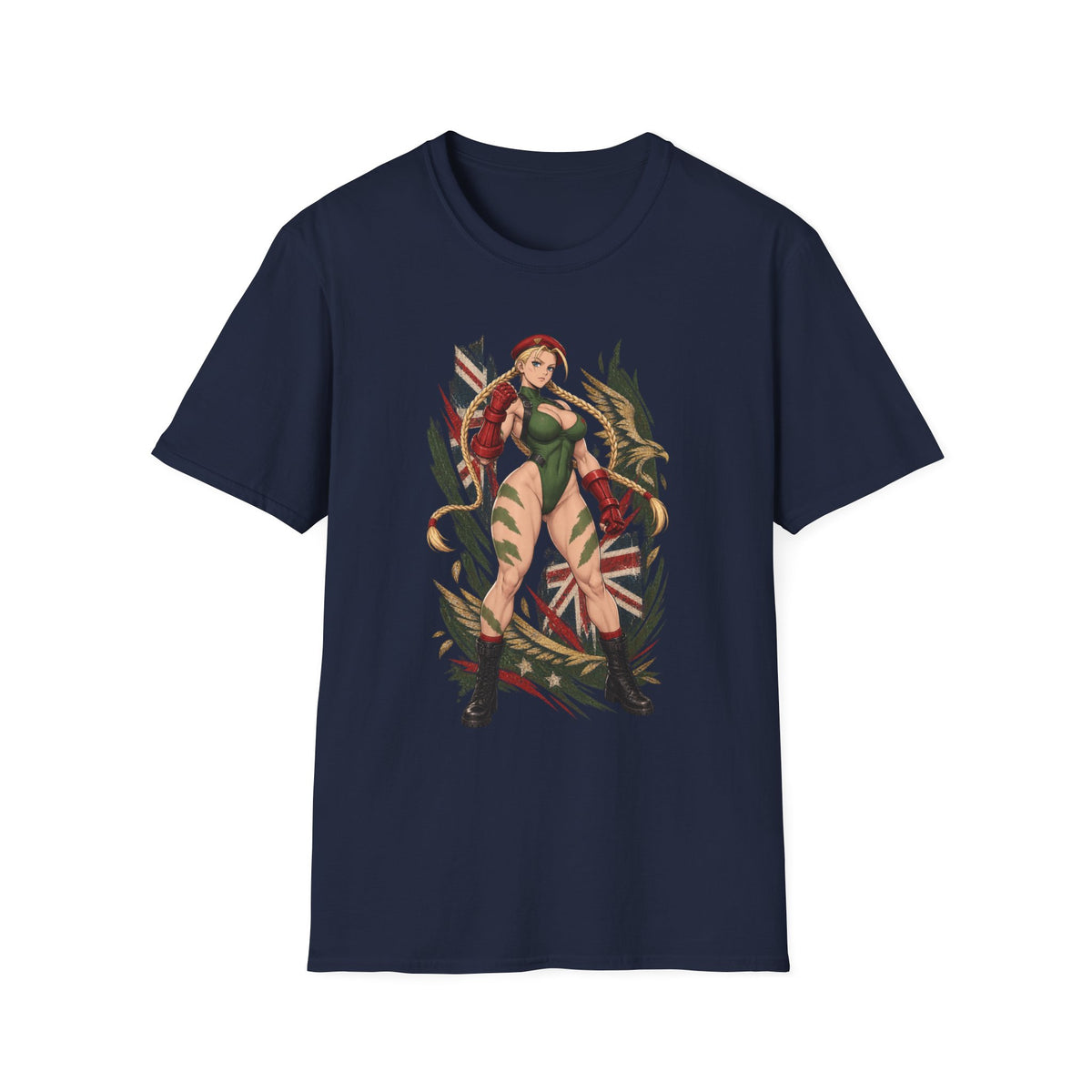 Street Fighter Cammy | Pin Up Style Cammy Shirt From Street Fighter