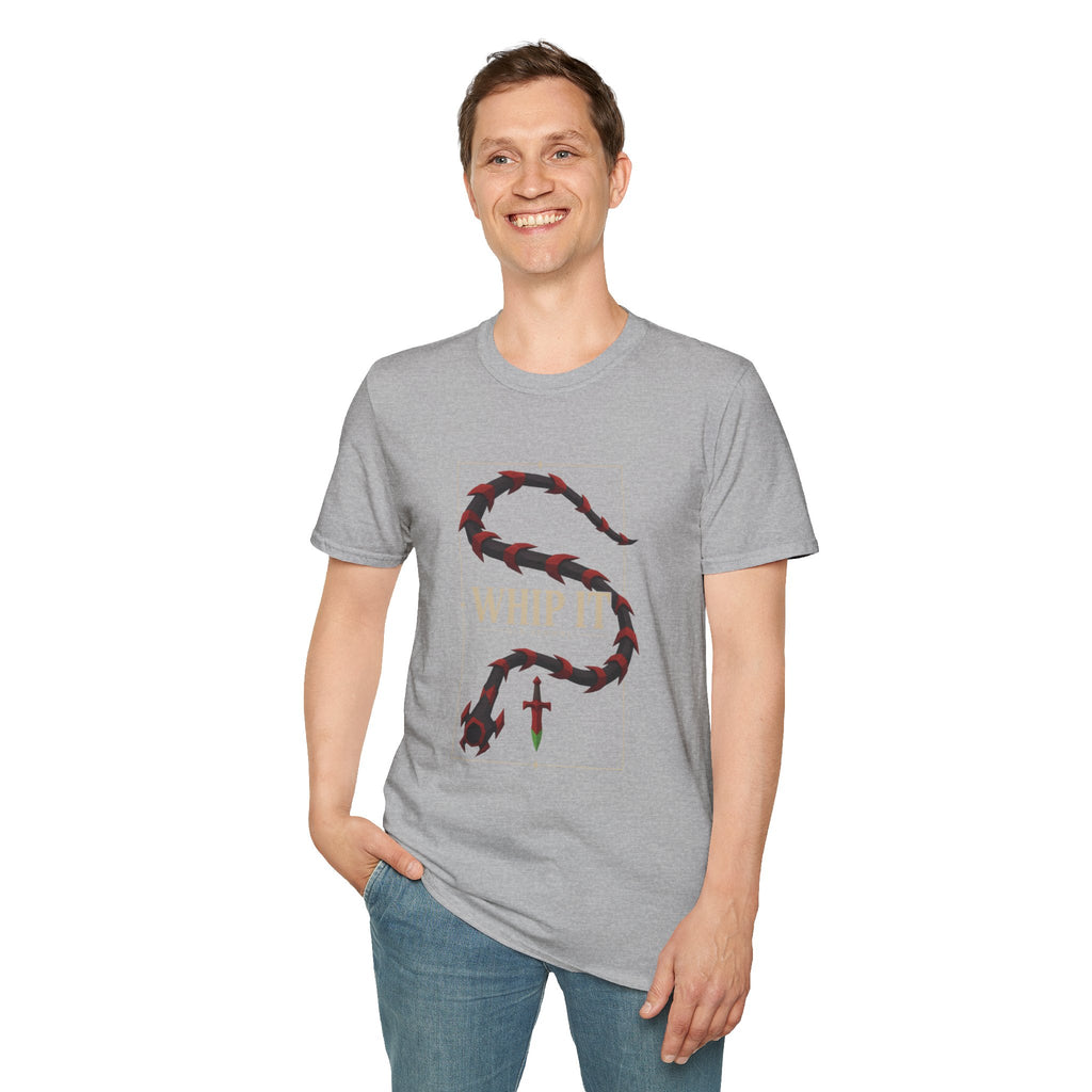 Whip It OSRS Abyssal Whip Runscape Inspired Graphic T-Shirt