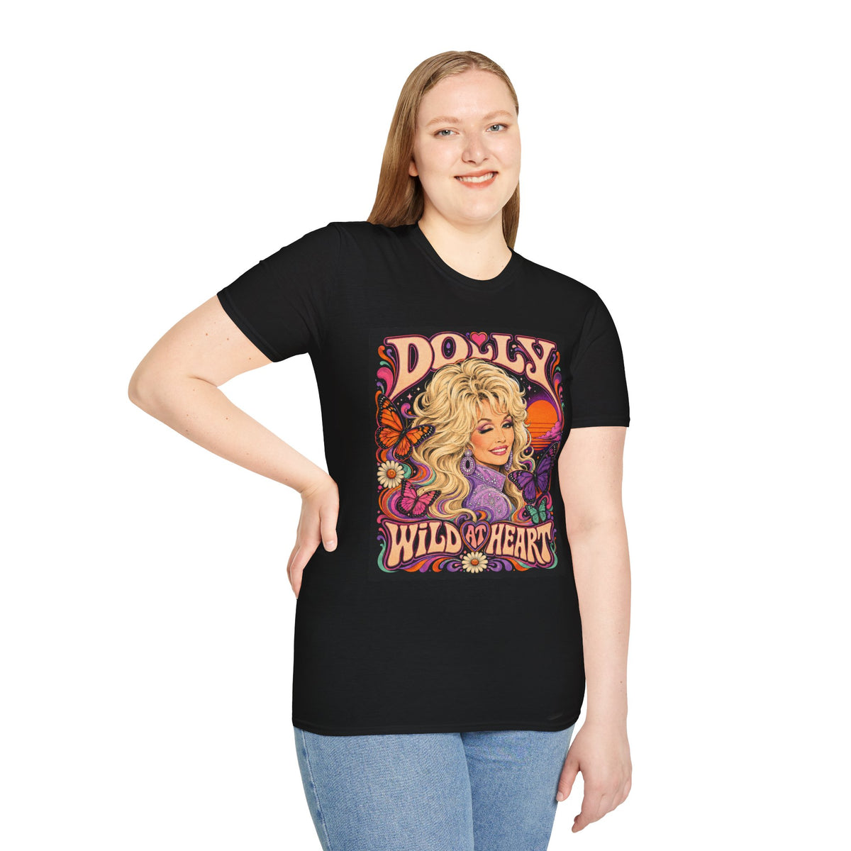 Dolly Wild at Heart Retro Graphic T-Shirt