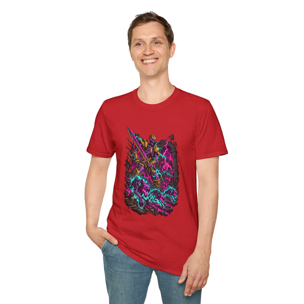 Skeleton Lich King | Final Boss | Gamer Shirt