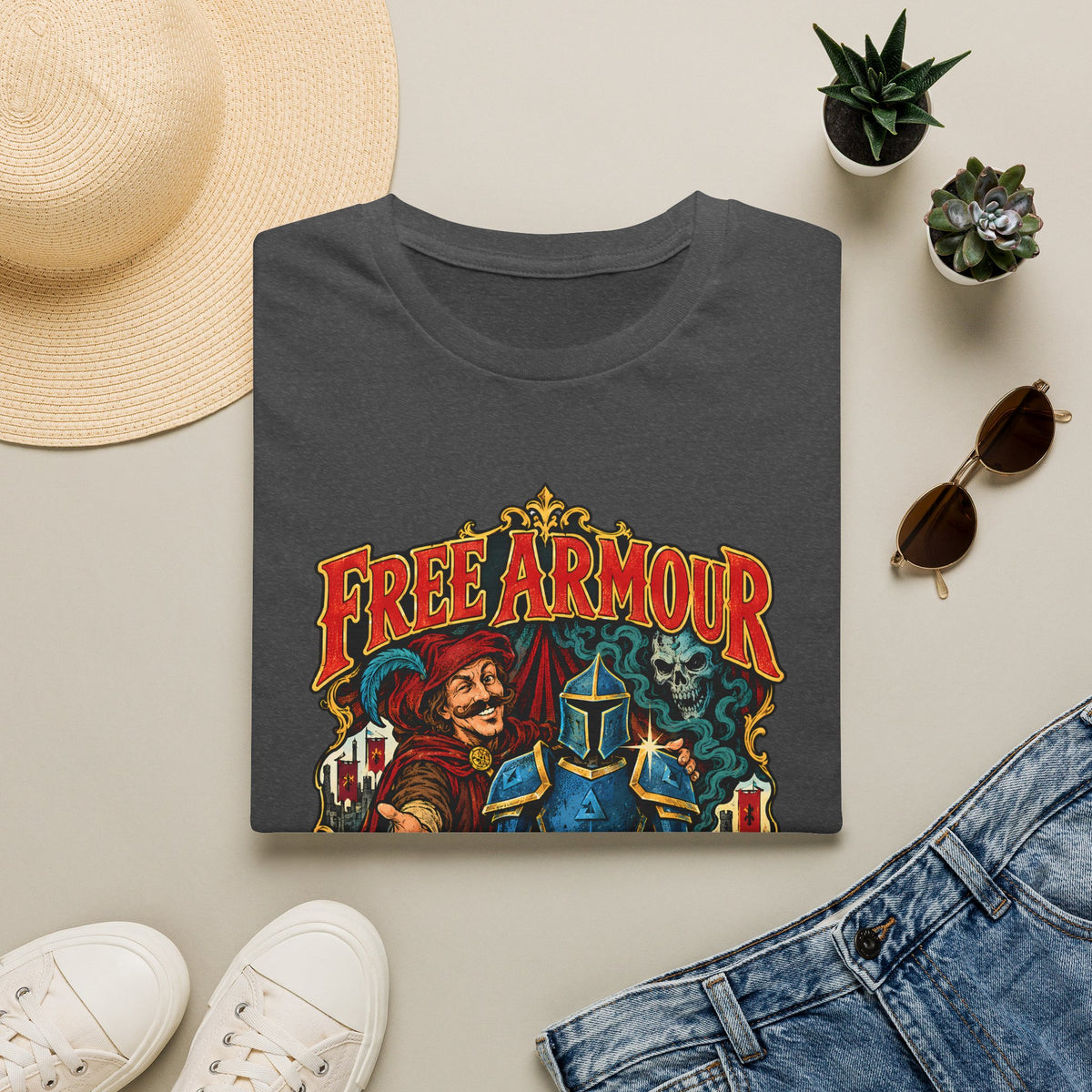 Free Armour Trimming OSRS / Runescape Joke T-Shirt