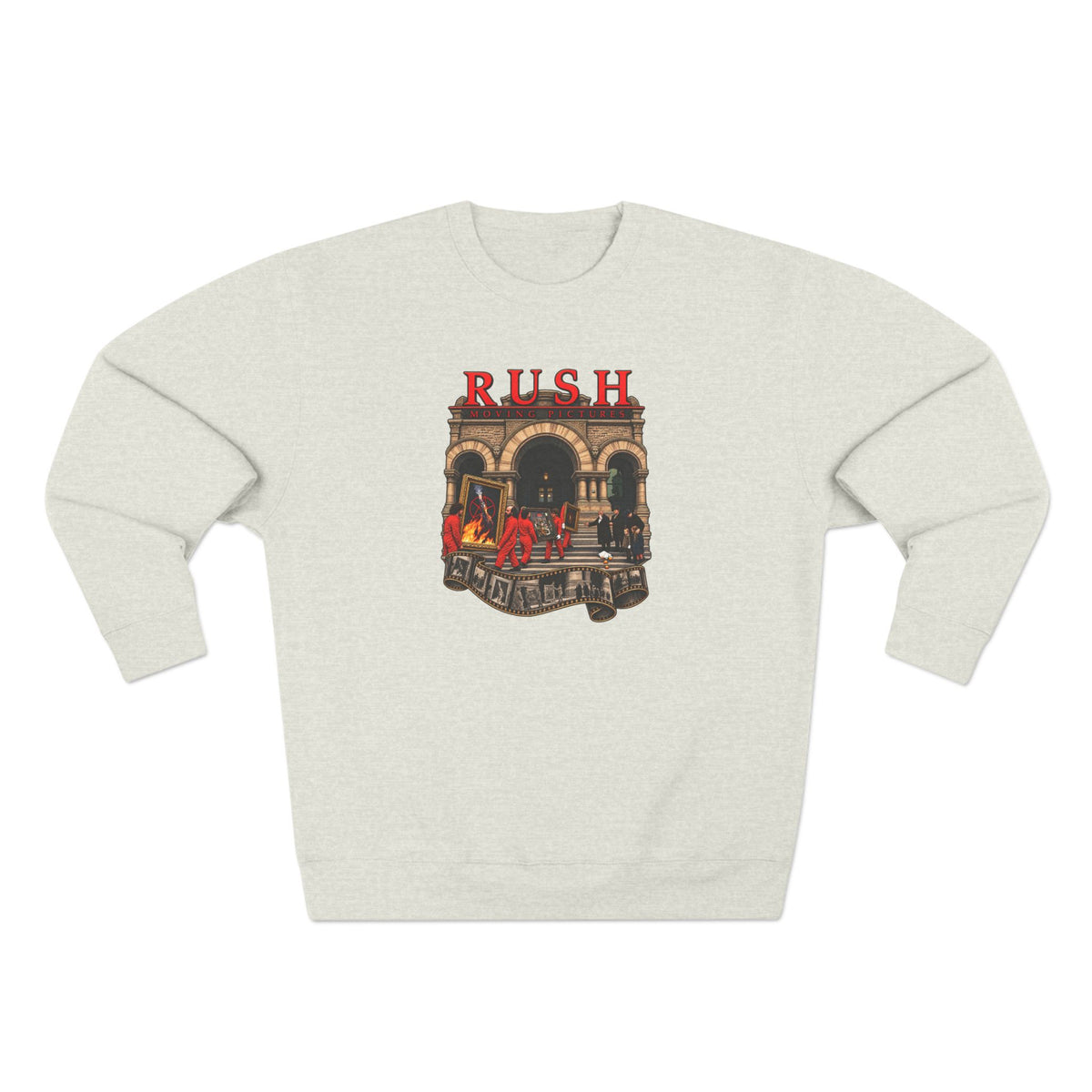 Rush | Moving Pictures | Band Album Art Crewneck Sweatshirt