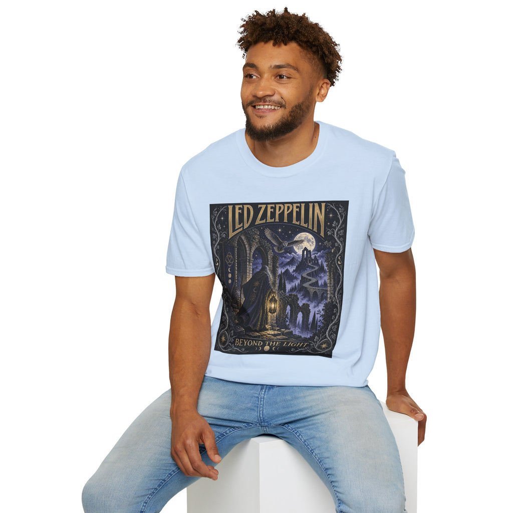 Led Zeppelin 'Beyond the Light' Concert Tee — Vintage Moonlight Rock T-Shirt