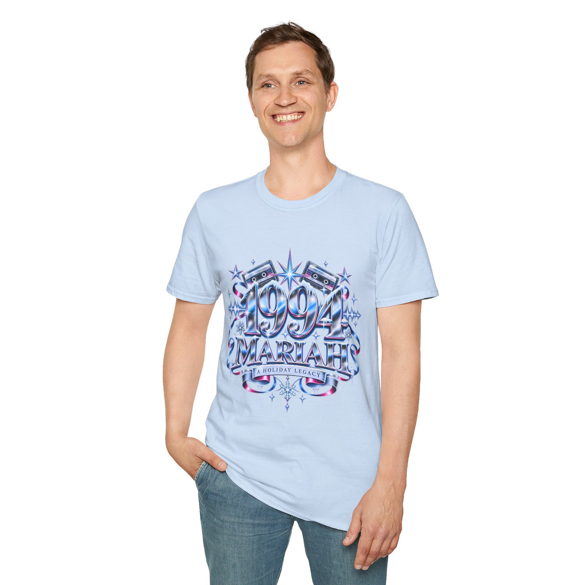 1990s Mariah Carey Graphic T-Shirt | Retro Cassette Pop Vintage Tour Style