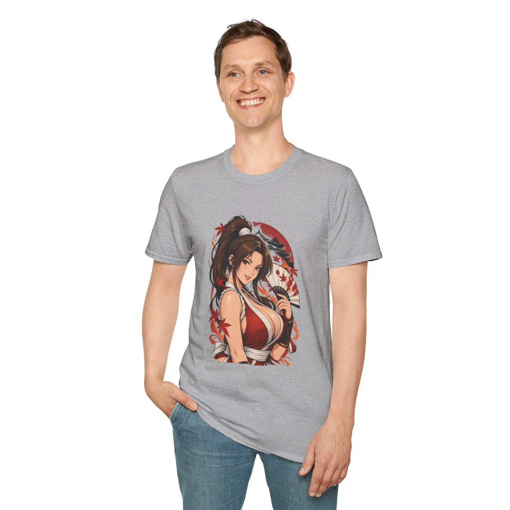 Mai Shiranui | Fatal Fury | Anime Pin Up Kimono Girl T-Shirt