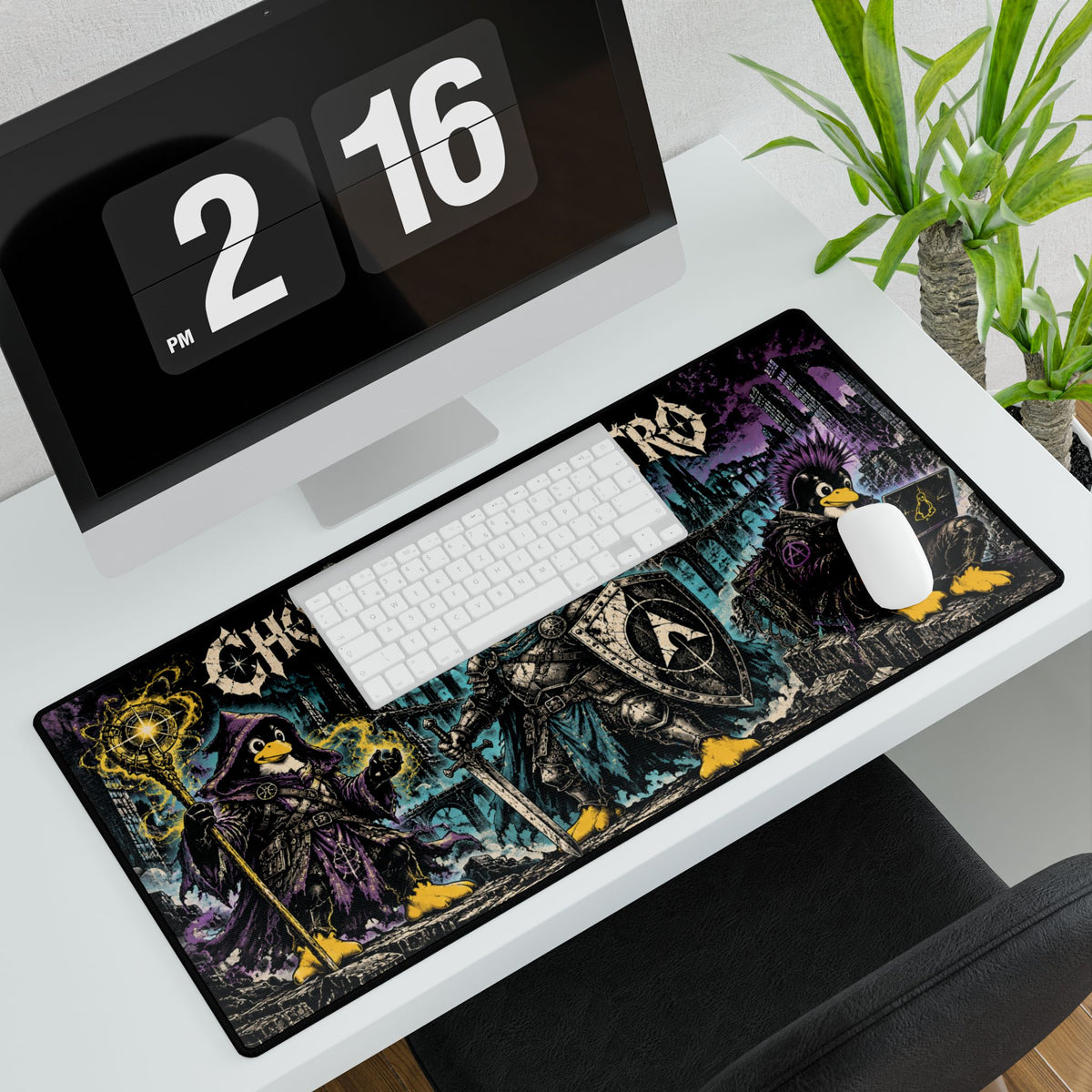Choose Your Distro Linux Desk Mat | Gaming/Developer Mouse Pad