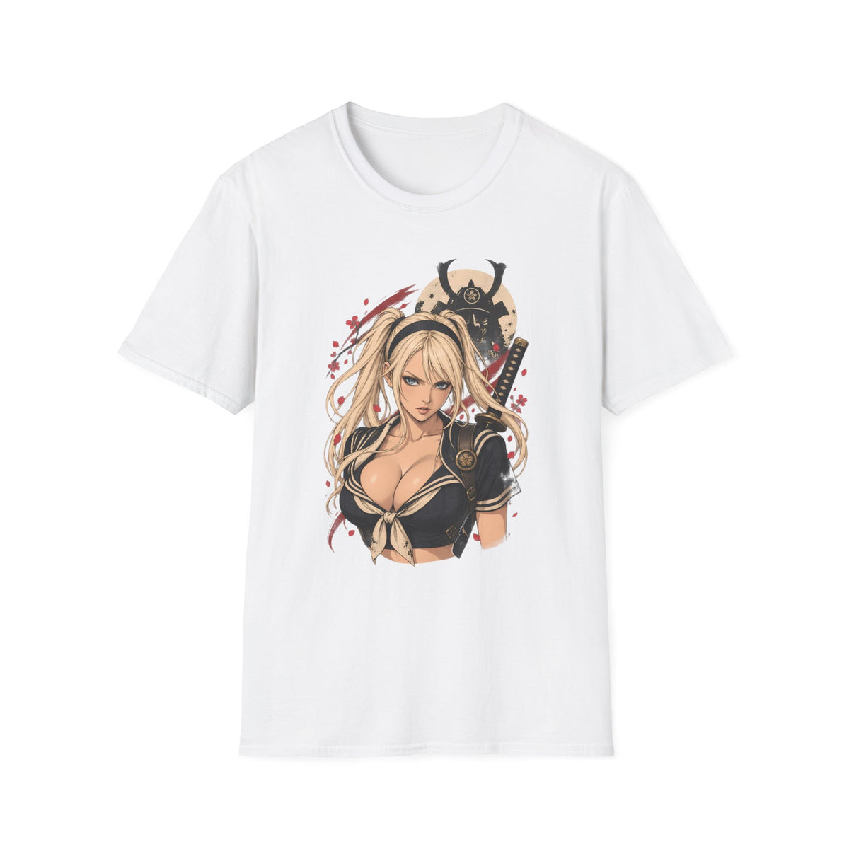 Babydoll | Sucker Punch Anime Style Samurai Sexy Pin Up Girl T-Shirt
