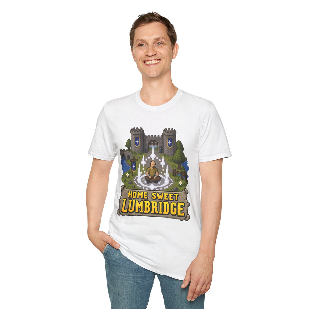 Lumbridge Castle Teleport Tee - Runescape / OSRS Inspired