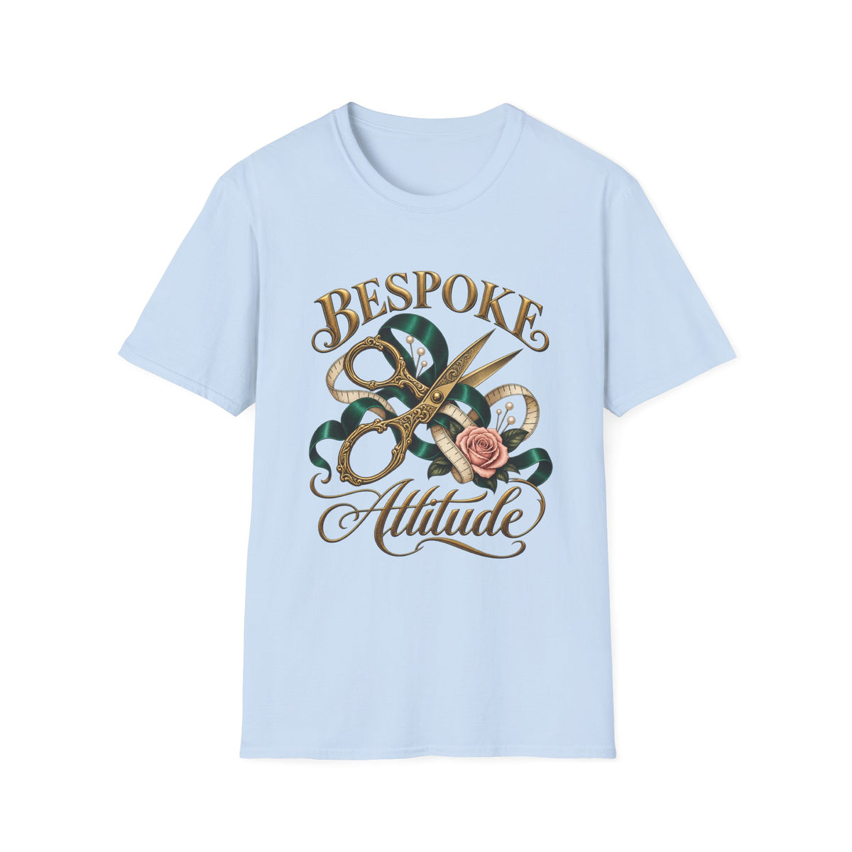 Bespoke Attitude | Vintage Scissors & Rose Tailor Tee