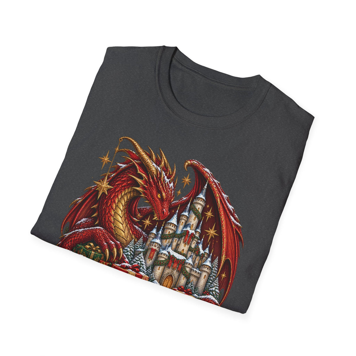 All I Want For Christmas | Dragon Castle T-Shirt