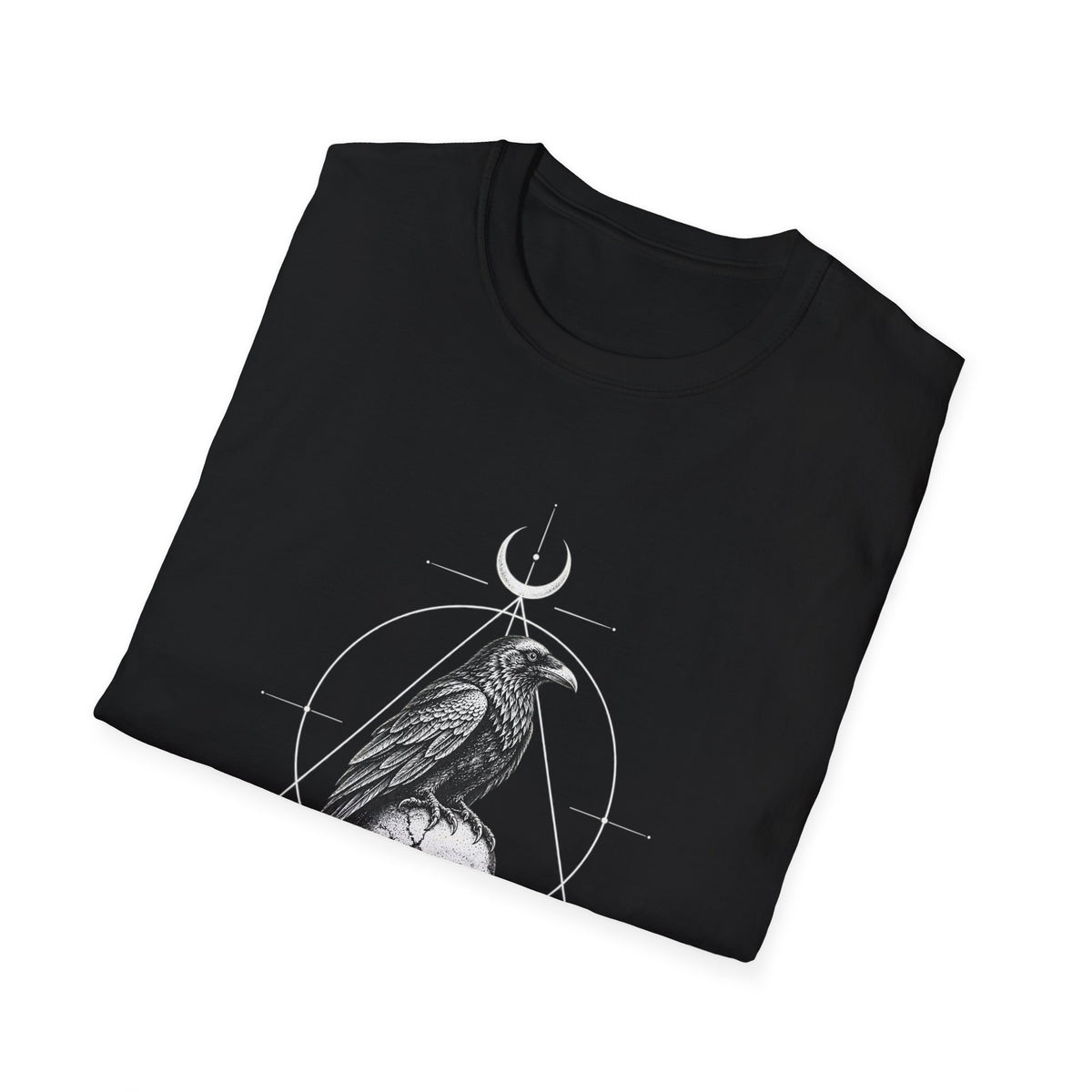 Raven & Skull | Gothic | Occult Symbol | Graphic Tee