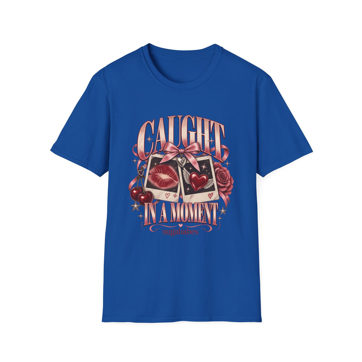 Caught In A Moment | Sugababes | Vintage Heart Polaroid Graphic Tee