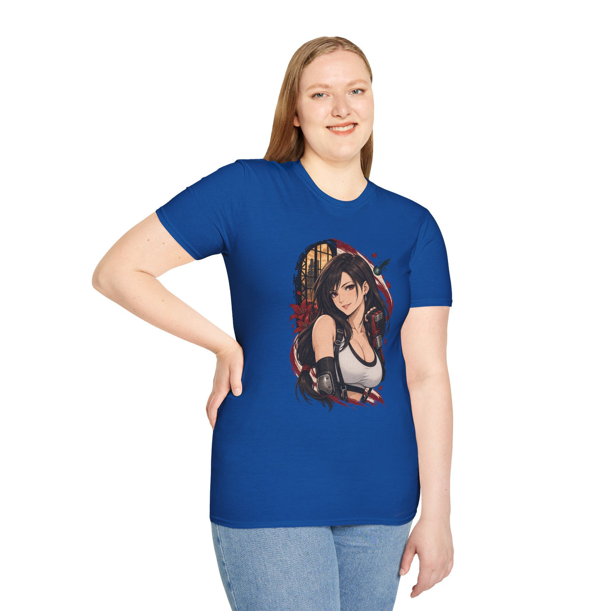 Tifa Lockhart | Final Fantasy VII Pin Up Style Anime Shirt