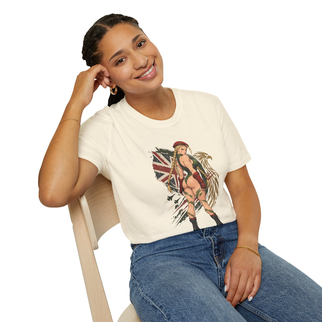 Cammy Street Fighter | Sexy Cammy Pin Up Girl Graphic T Shirt