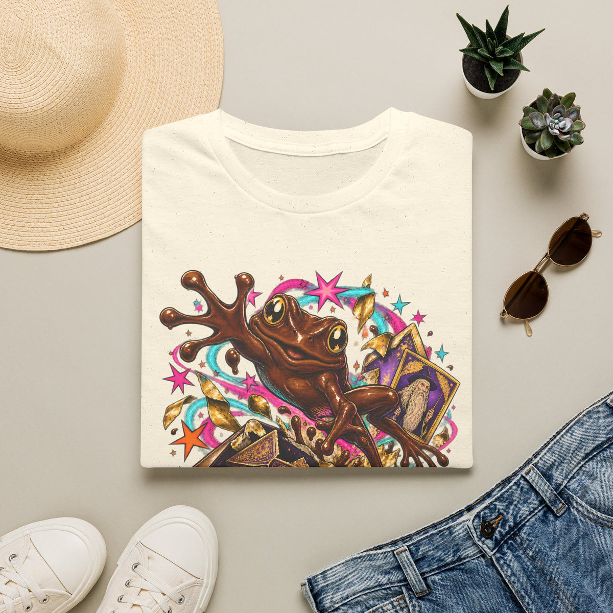 Cant be Contained | Harry Potter Chocolate Frog Graphic T Shirt