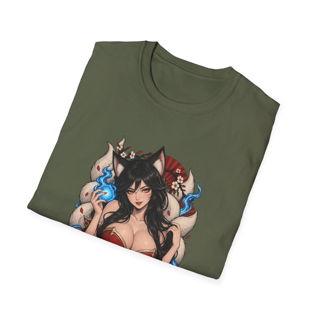 Ahri | League of Legends | Anime Pin Up Kitsune Girl T-Shirt