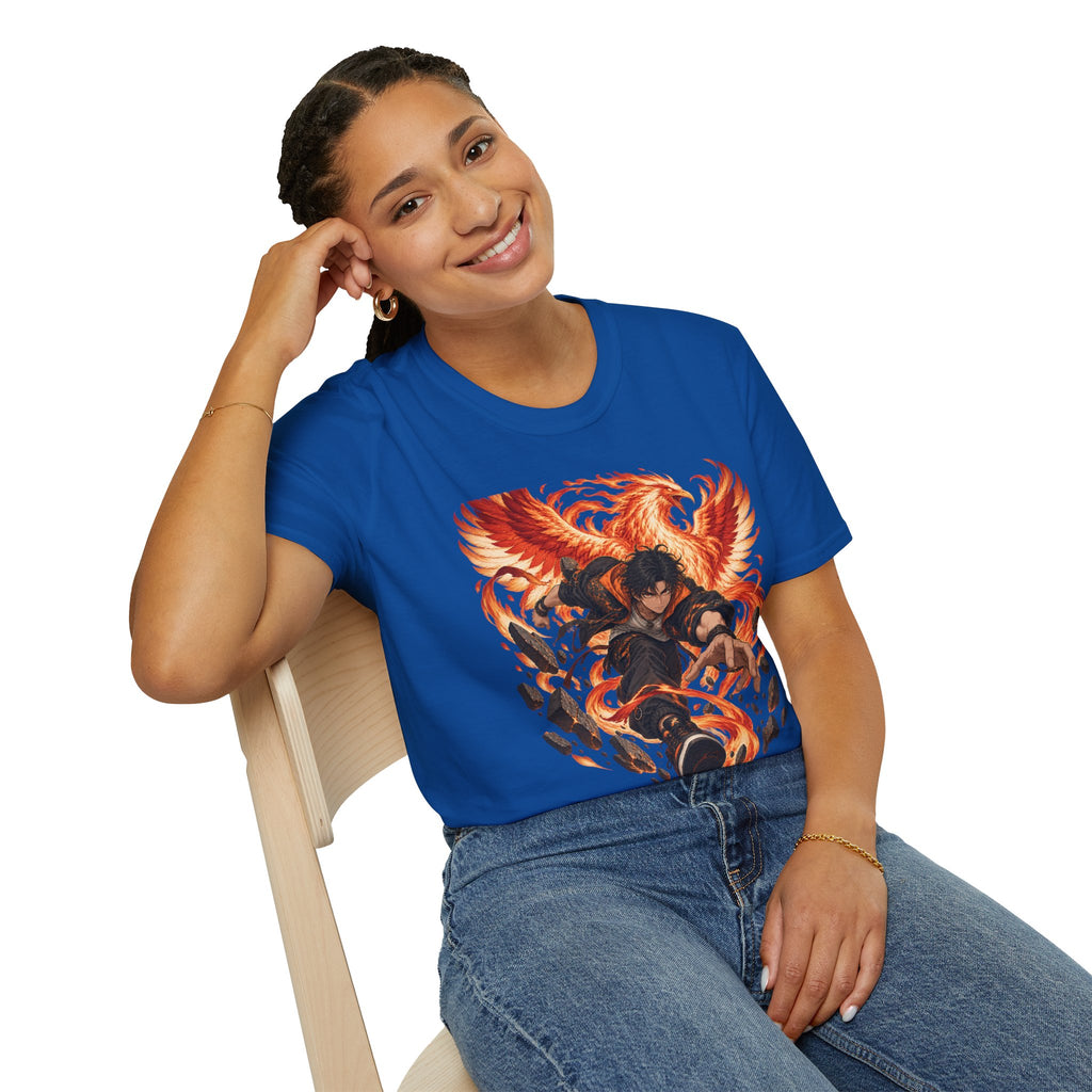 The Phoenix Warrior | Japanese Style | Anime Ninja T Shirt