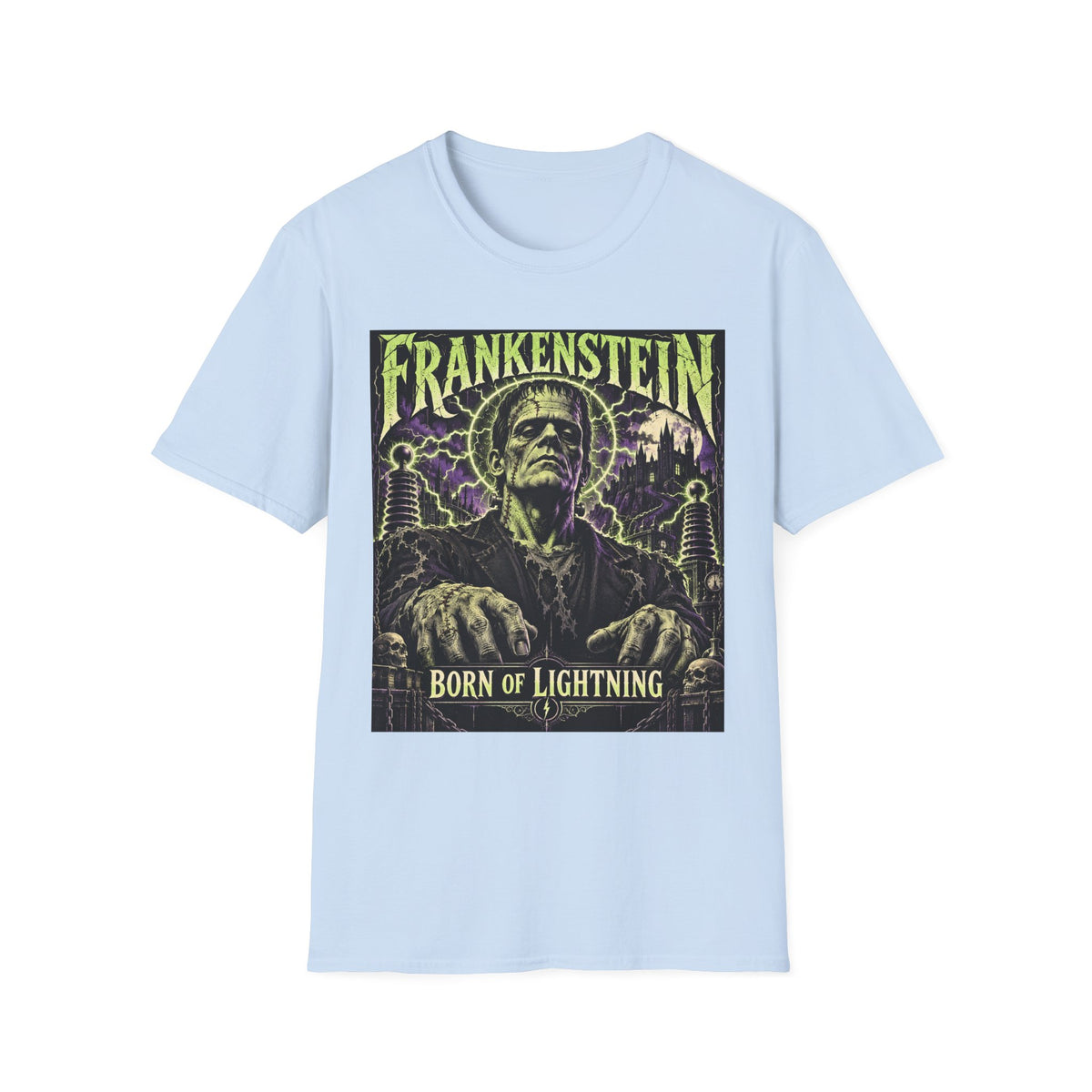 Frankenstein Born of Lightning T-Shirt