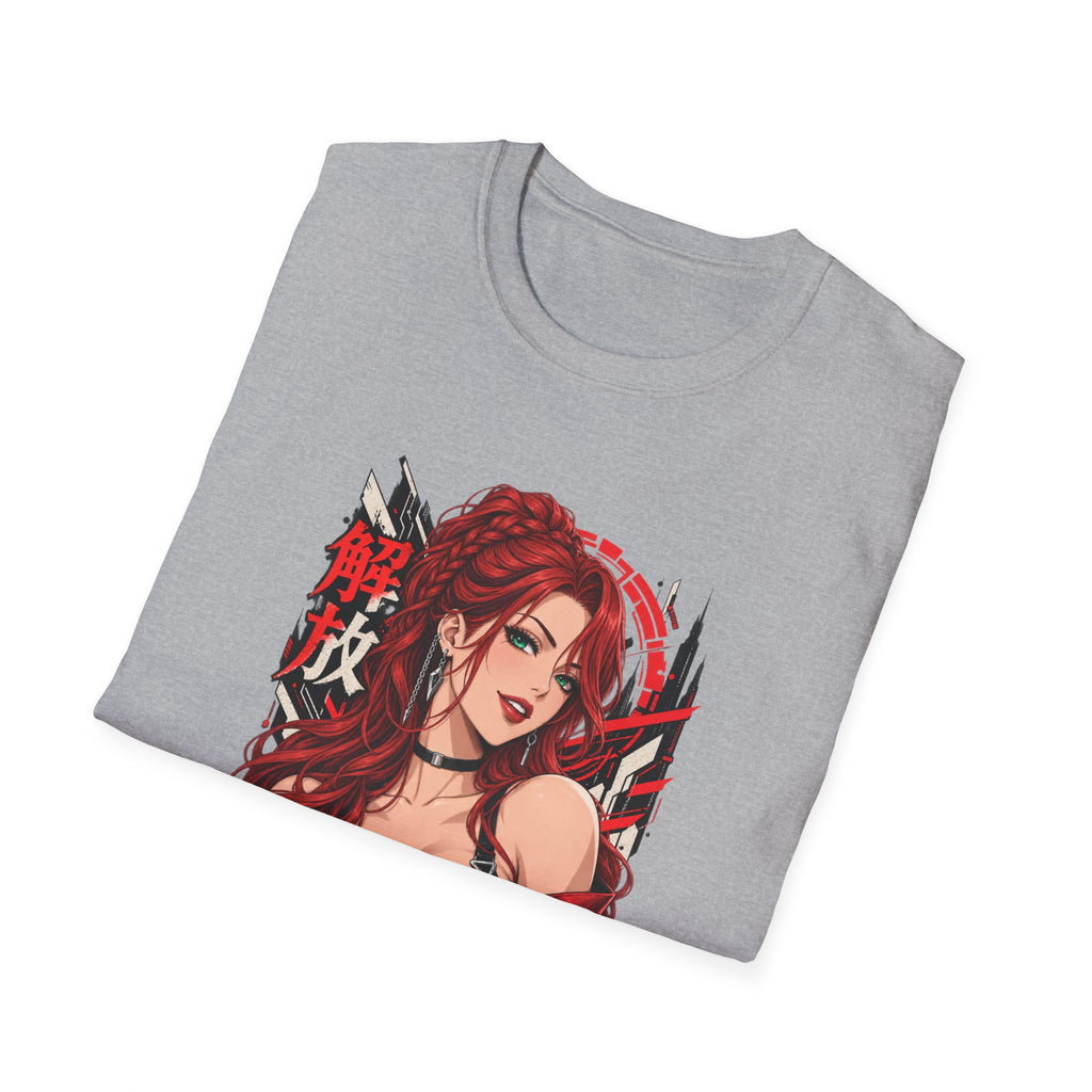 Red Widow | Sexy Anime Pin Up Girl | Waifu T-Shirt