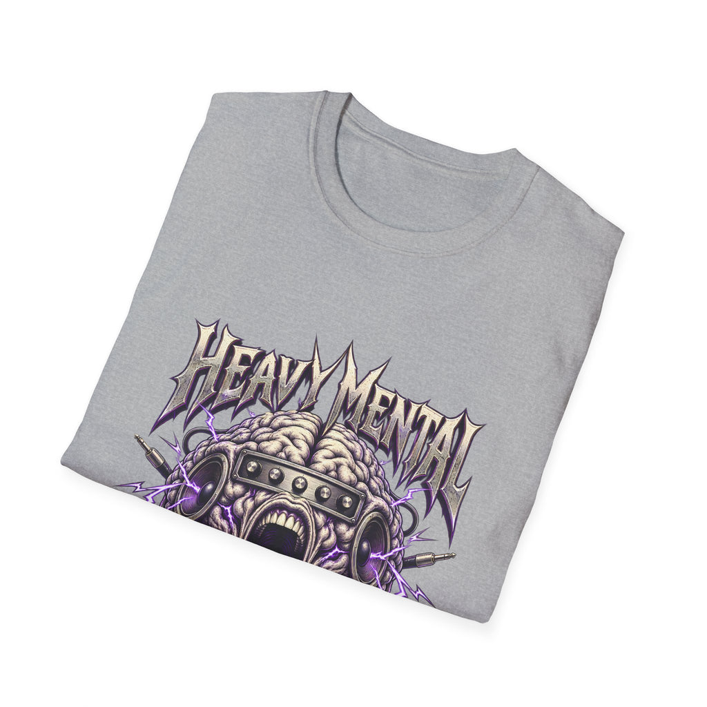 Heavy Mental T-Shirt | Live In My Head' Metal Graphic Tee