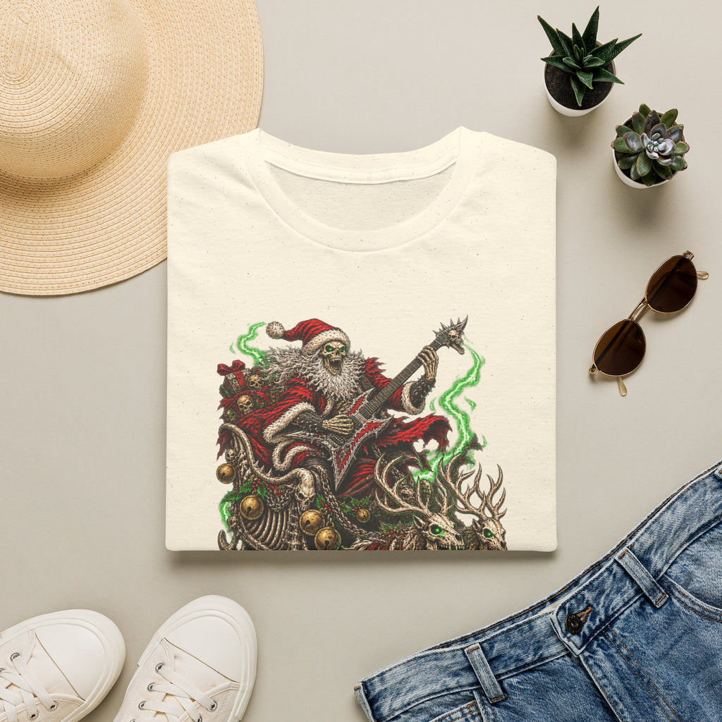 Slay Bells | Santa Clauses Horror Christmas T-Shirt