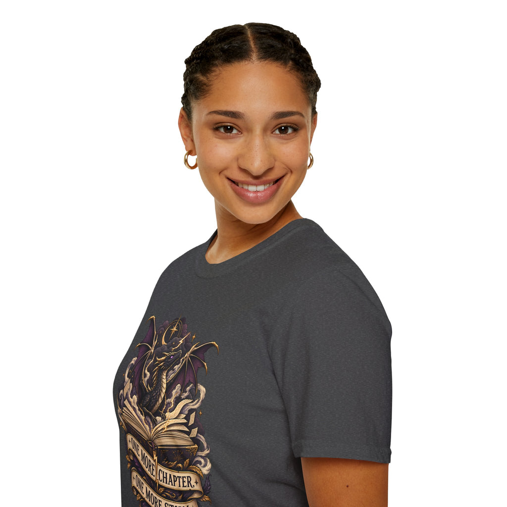 One More Chapter | Onyx Storm Inspired Book Readers Dragon T-Shirt