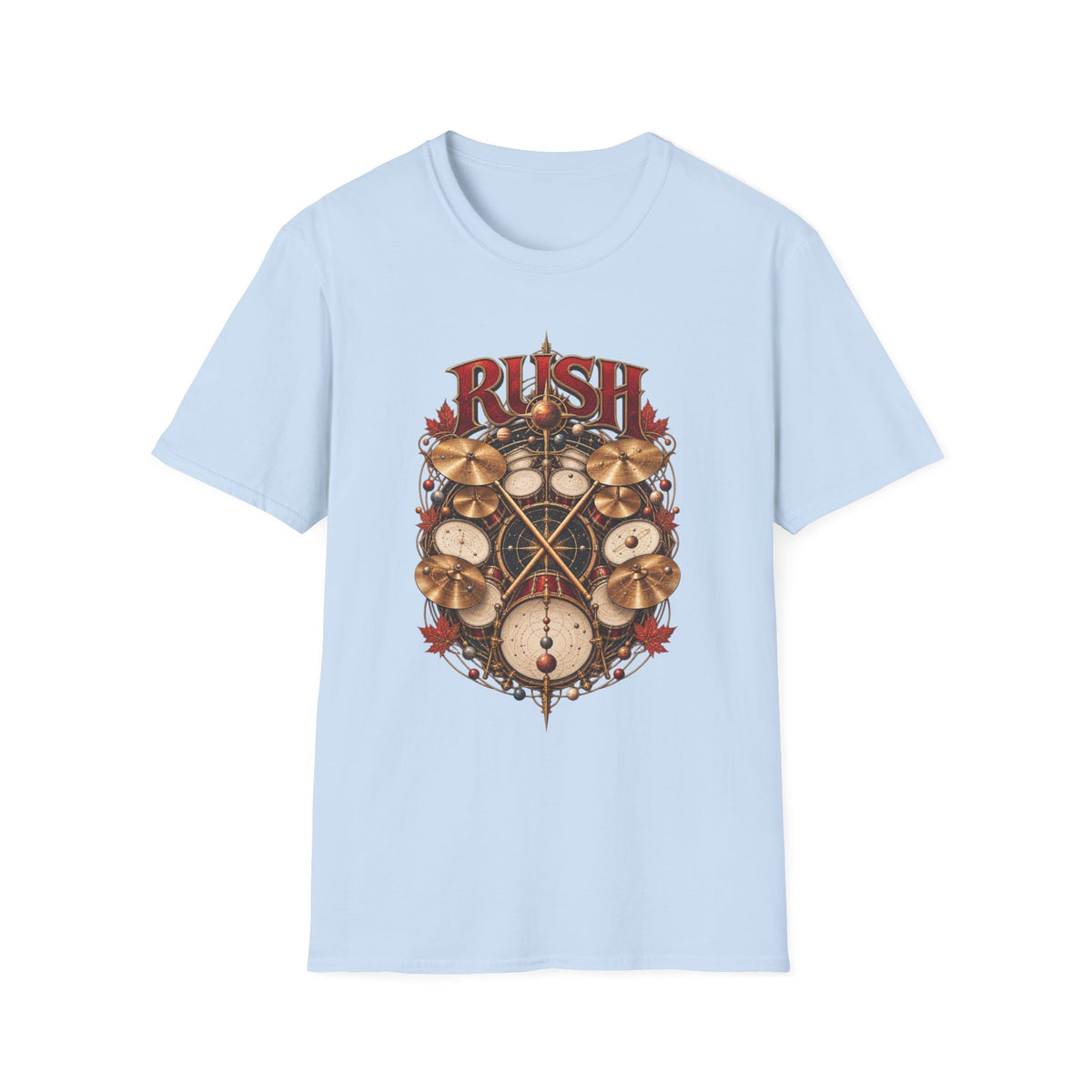 Rush | Rhythm of the Cosmos | Drummer Graphic Prog Band T-Shirt