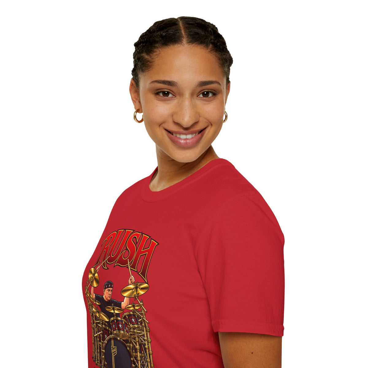 Rush | Neil Peart Drum Solo | Prog Rock Drummer Graphic T-Shirt