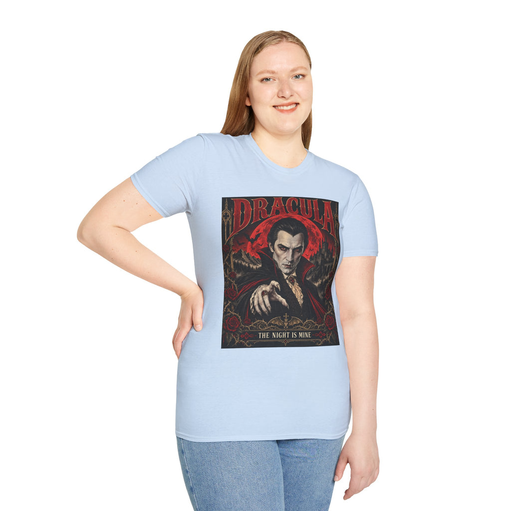 Dracula Graphic T‑Shirt — Vintage Vampire Horror Tee