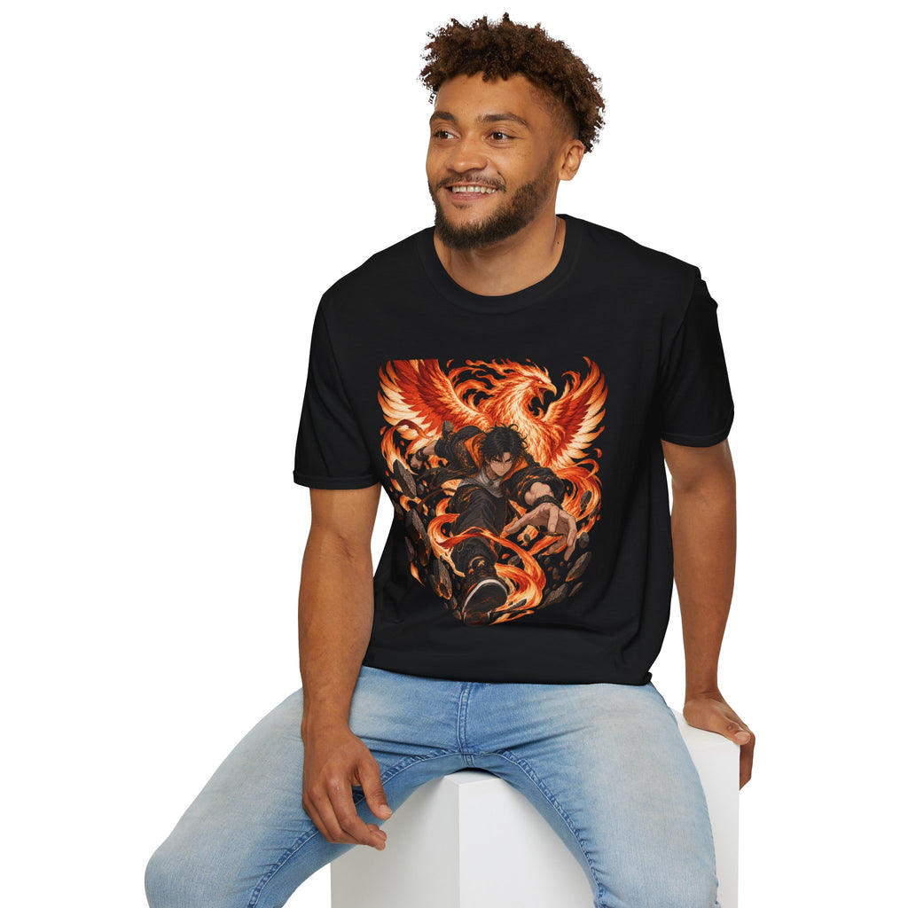 The Phoenix Warrior | Japanese Style | Anime Ninja T Shirt