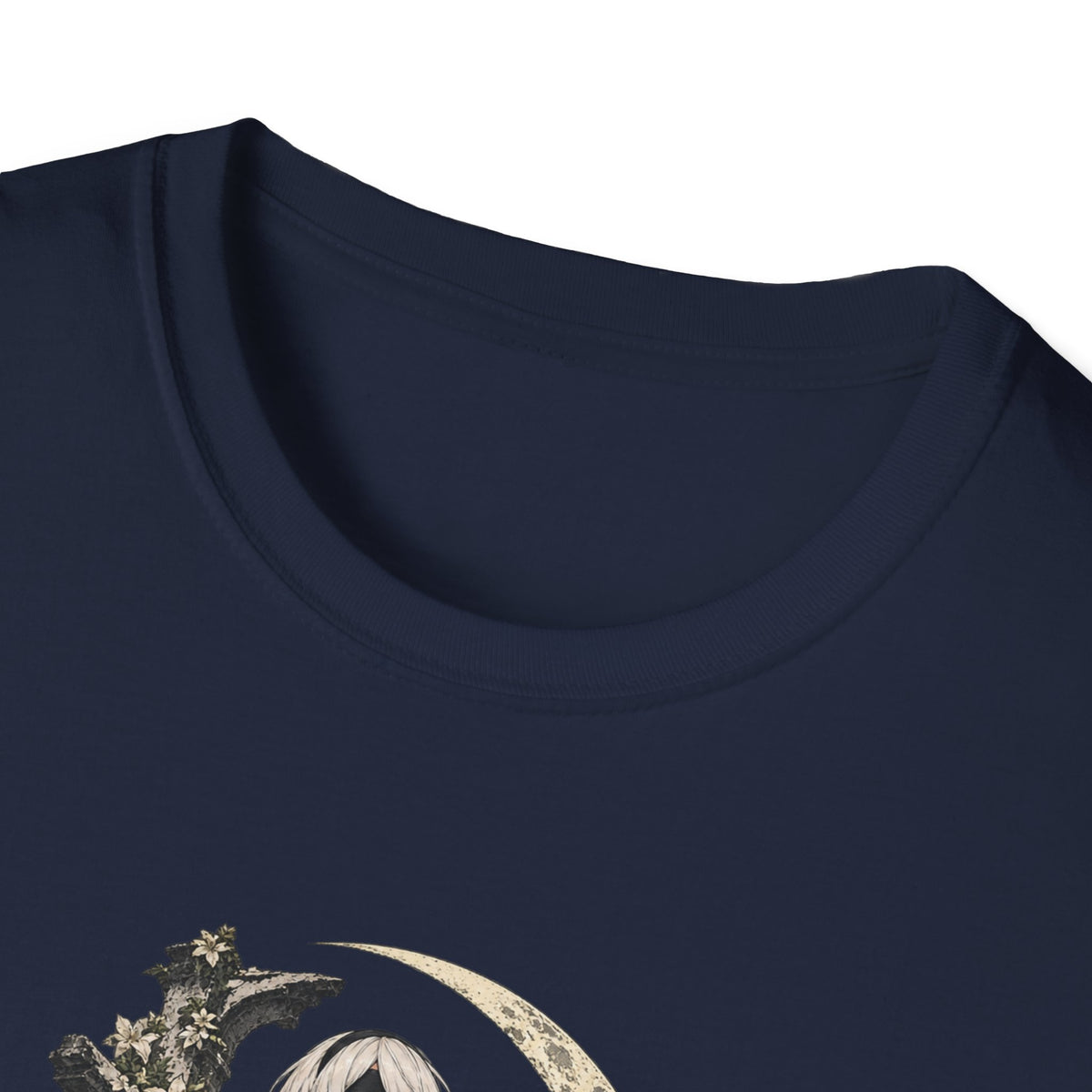 2B | Nie: Automata | Anime Gothic Warrior Moonlight Pin Up T-Shirt