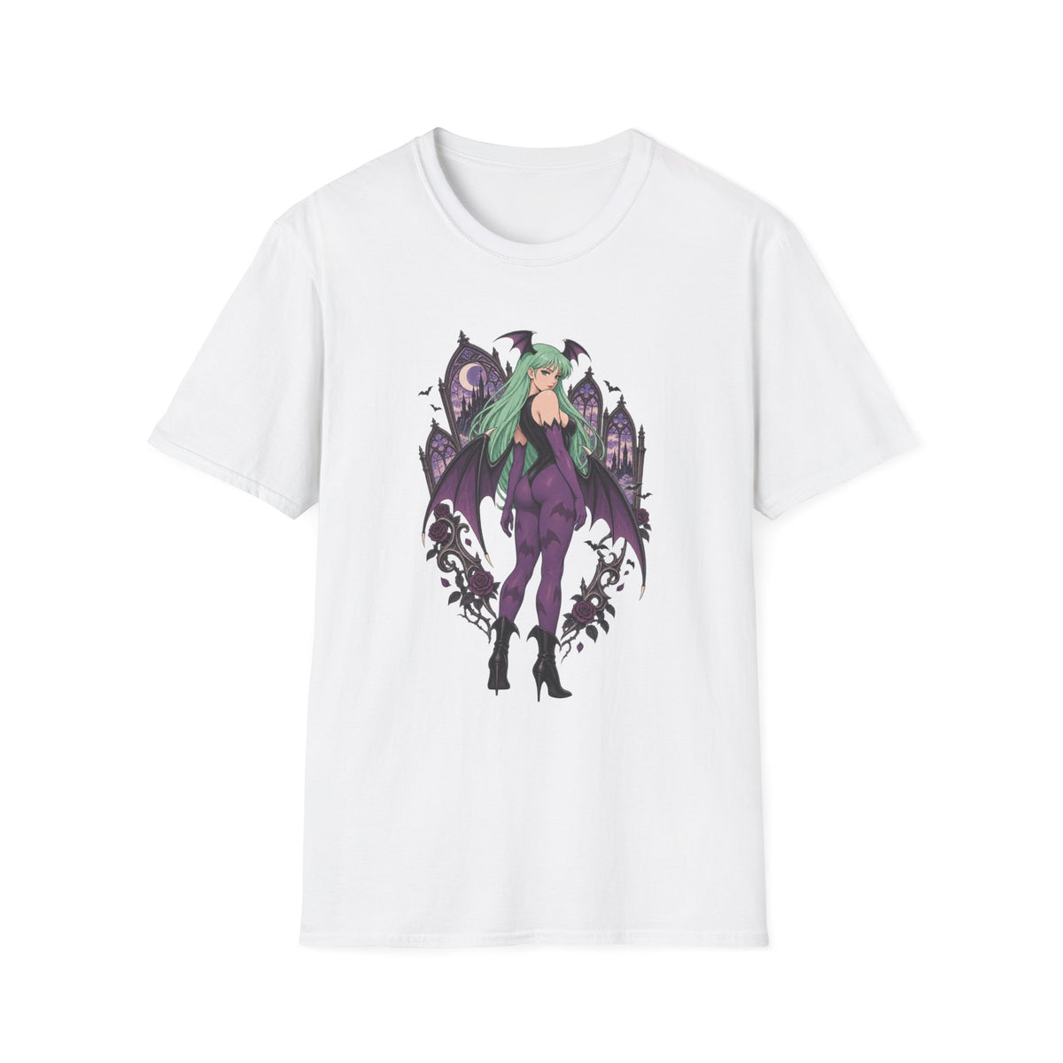 Morrigan Aensland | Sexy Succubus Pin Up Girl Graphic Shirt