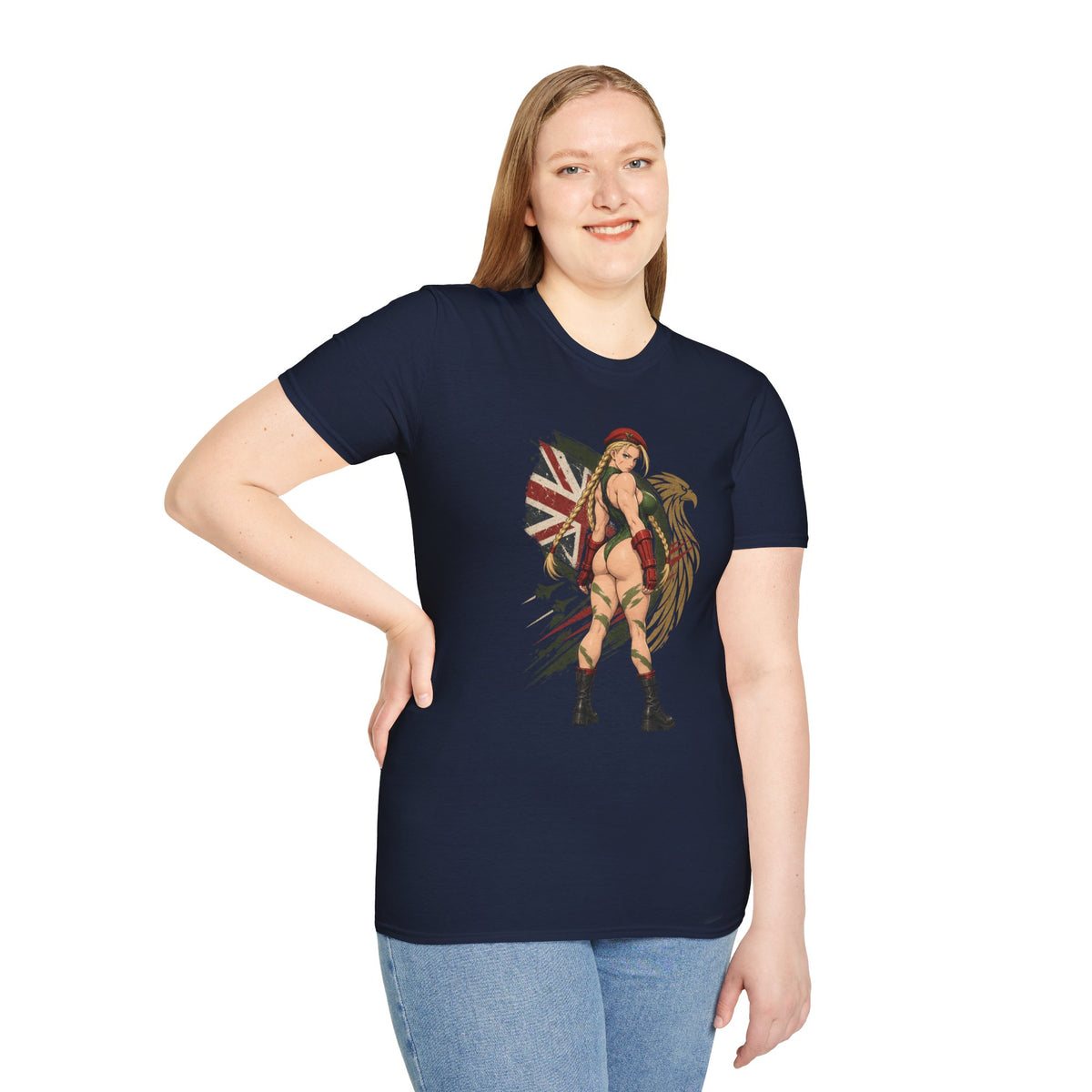 Cammy Street Fighter | Sexy Cammy Pin Up Girl Graphic T Shirt