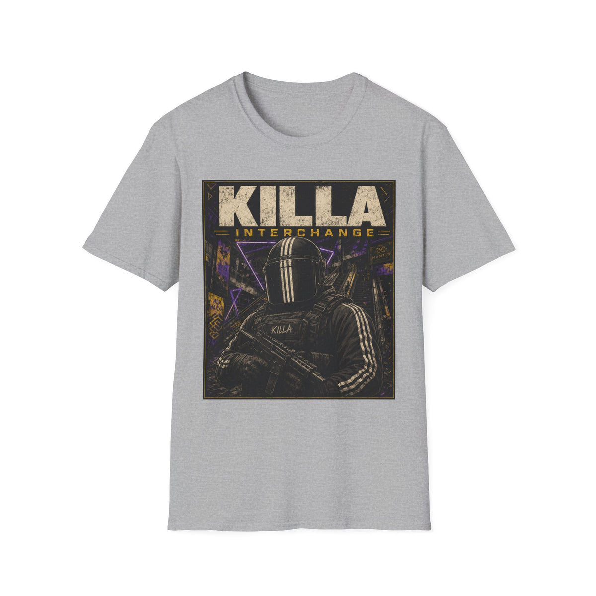 KILLA Interchange Graphic T-Shirt — Gamer FPS Video Game Tee