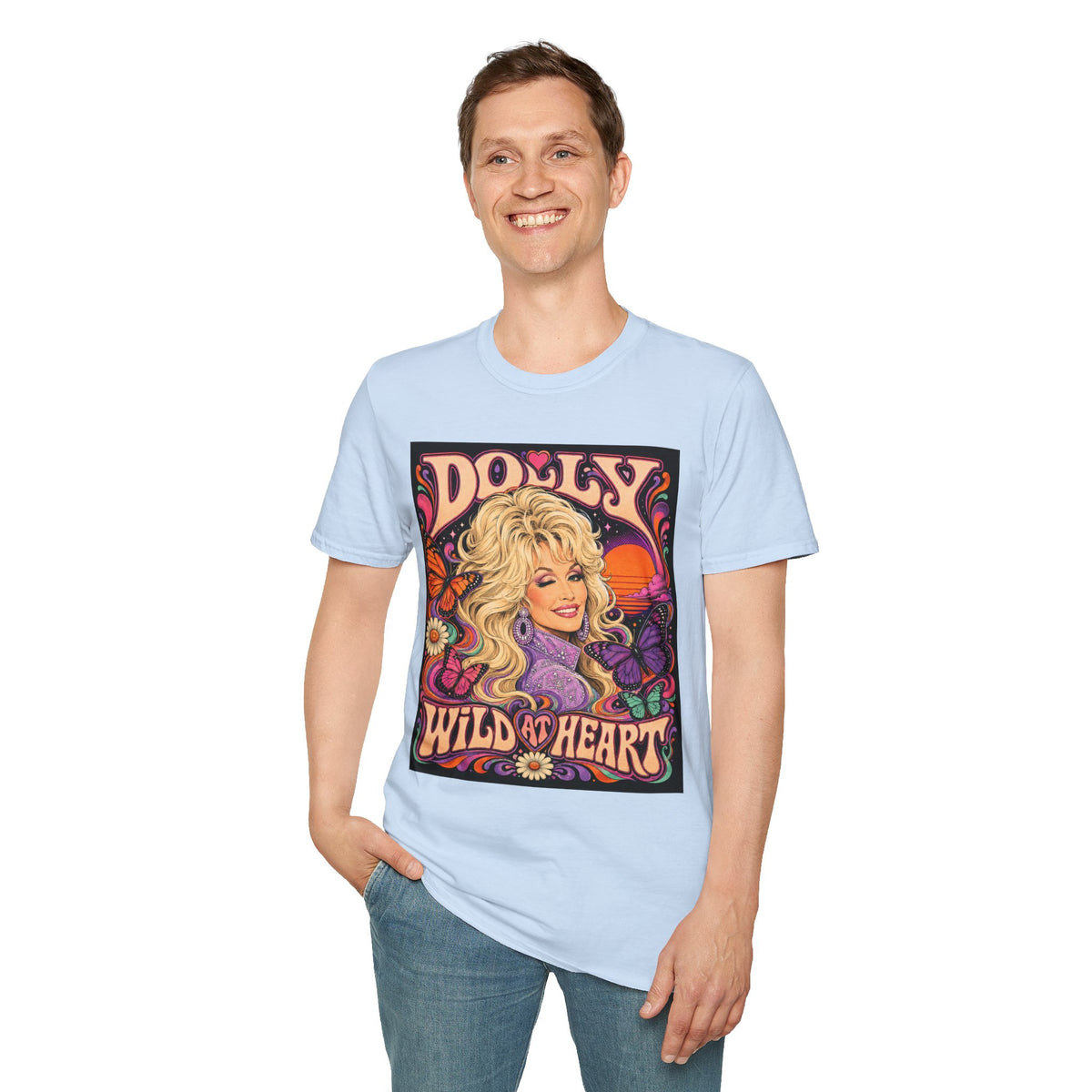 Dolly Wild at Heart Retro Graphic T-Shirt
