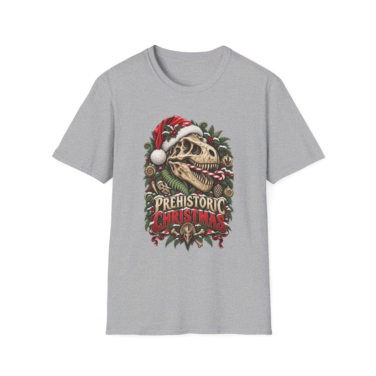 Prehistoric Christmas | Dinosaur Christmas Shirt