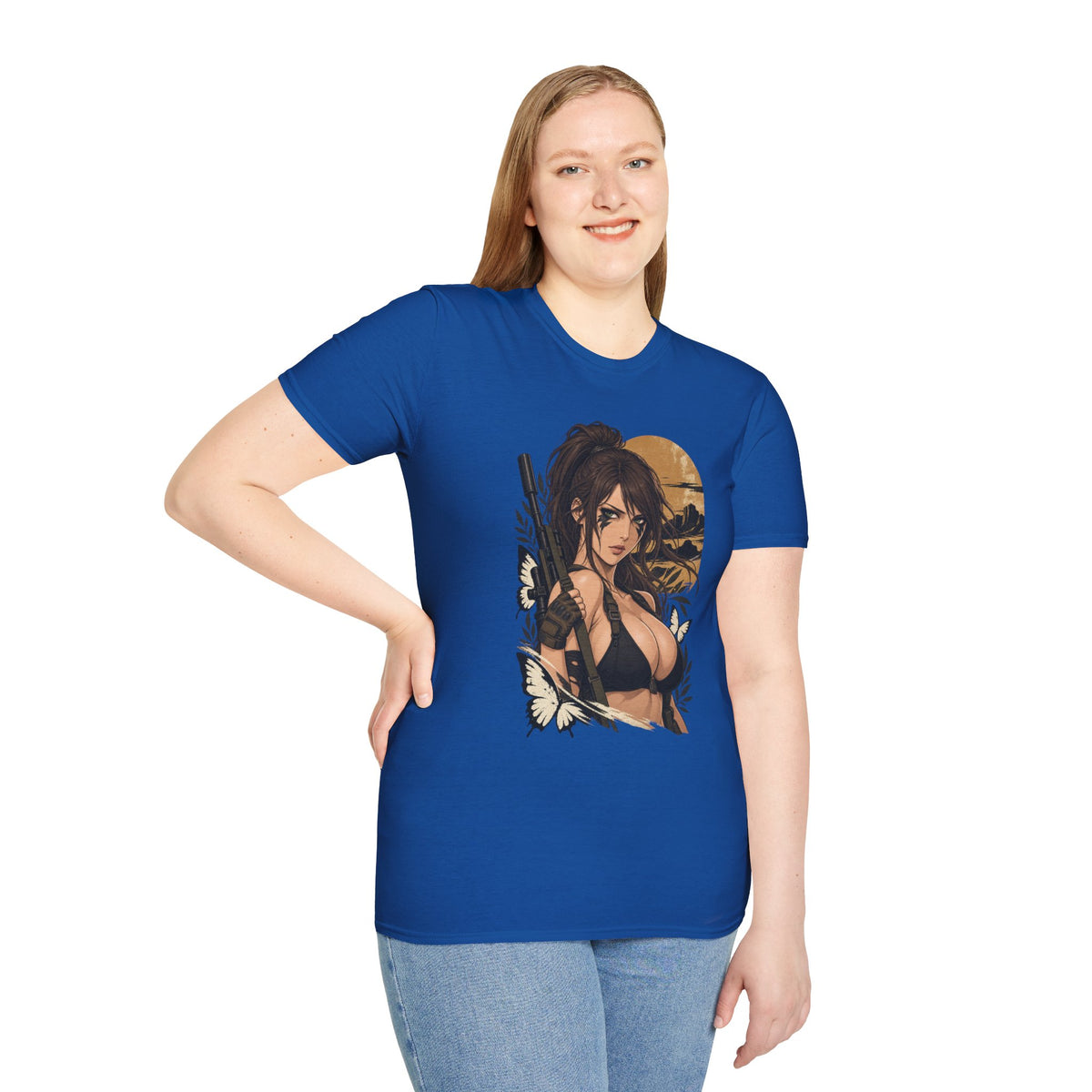Quiet | Metal Gear | Anime Style Pin Up Gamer Girl T Shirt